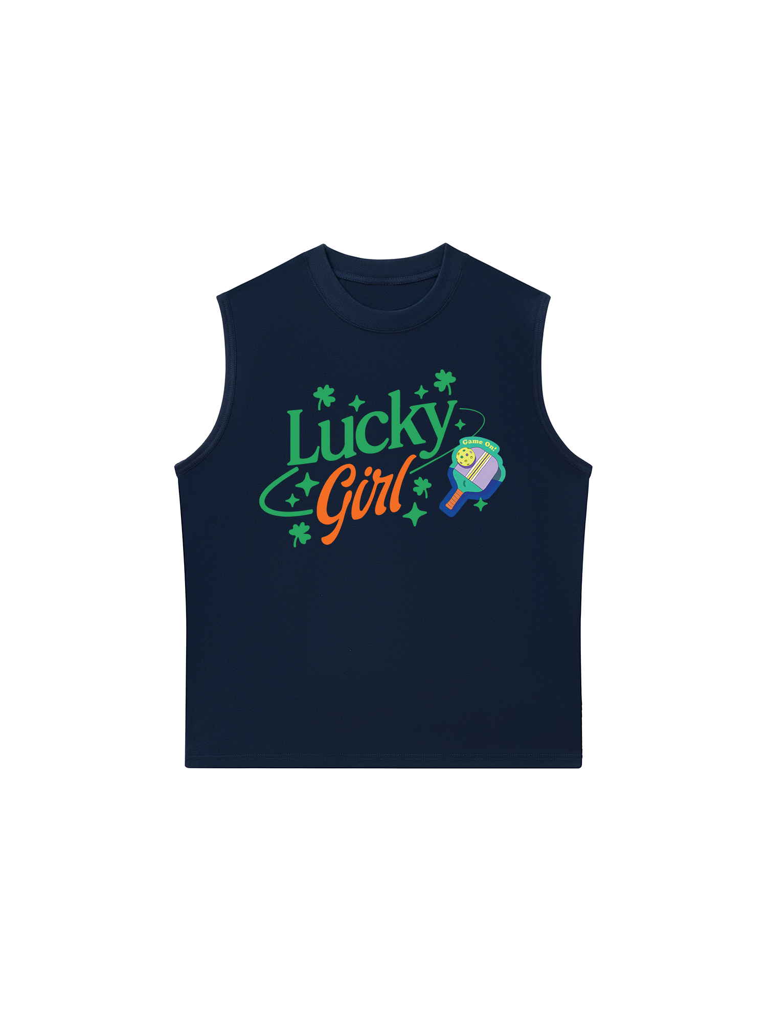 Áo Ba Lỗ Relaxed Fit Pickleball Lucky Girl