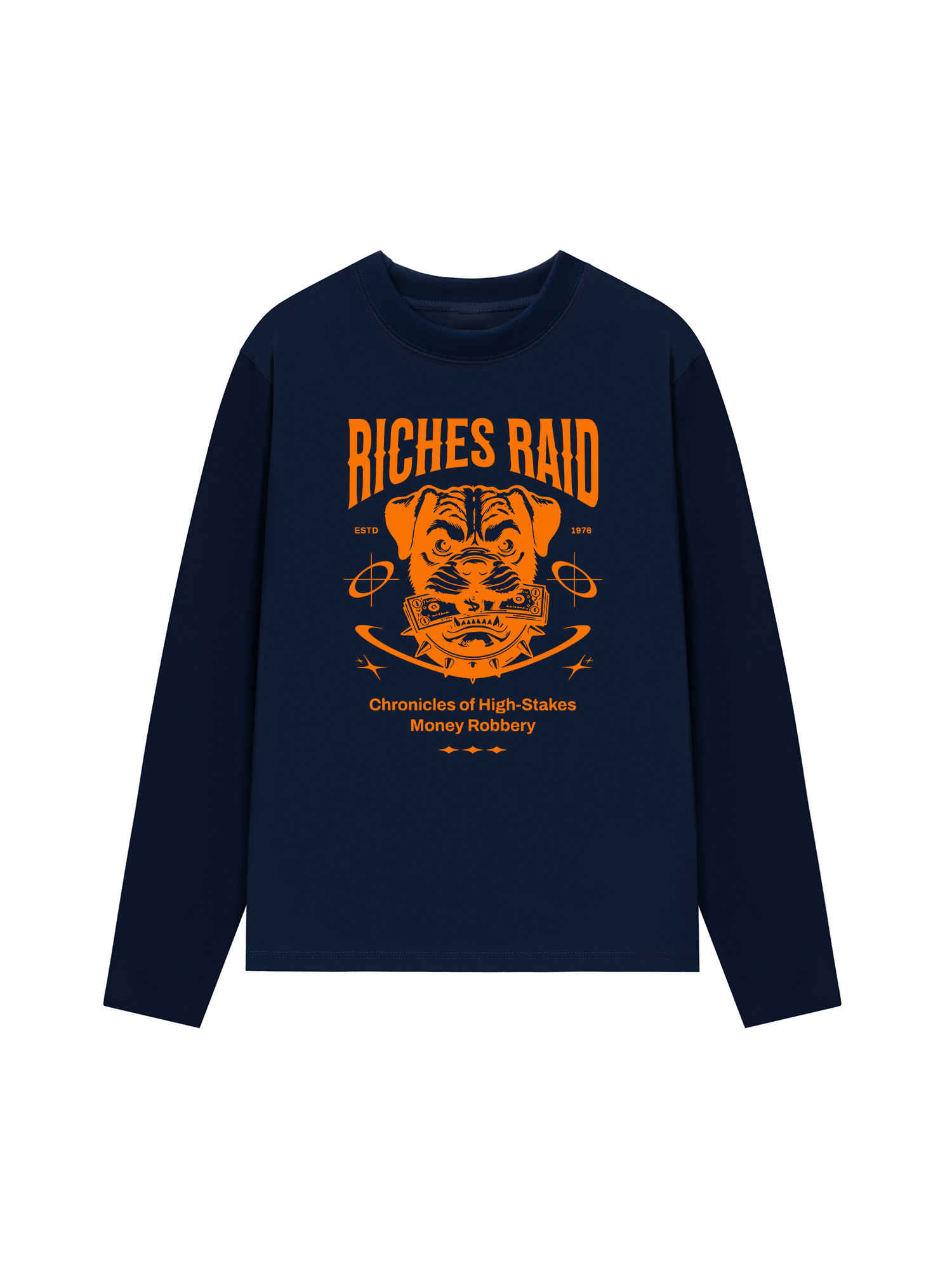 Áo Thun Dài Tay Money Riches Raid