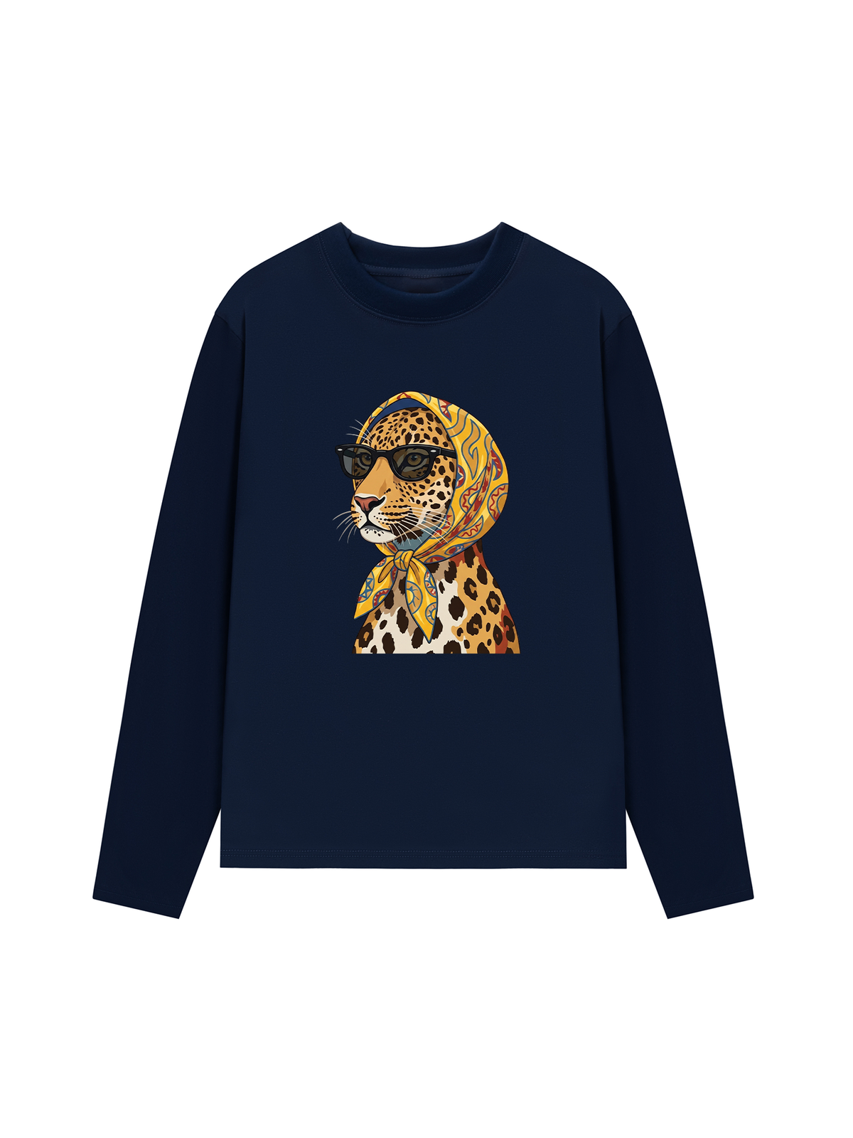 Áo Thun Dài Tay Urban Leopard Safari Chic