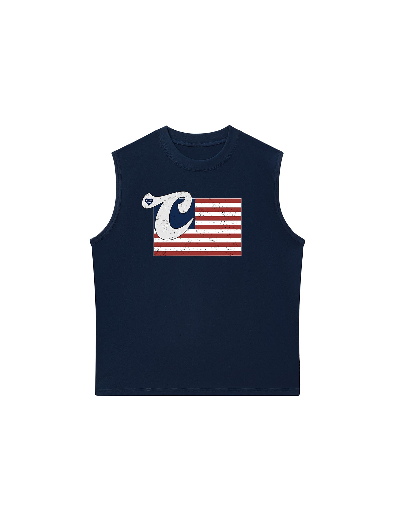 Áo Ba Lỗ Relaxed Fit USA Vintage Flag