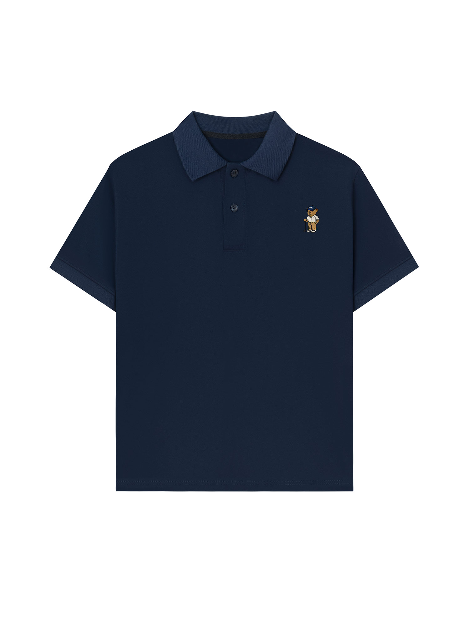 Áo Polo Relaxed Fit Bear Cross Stitch
