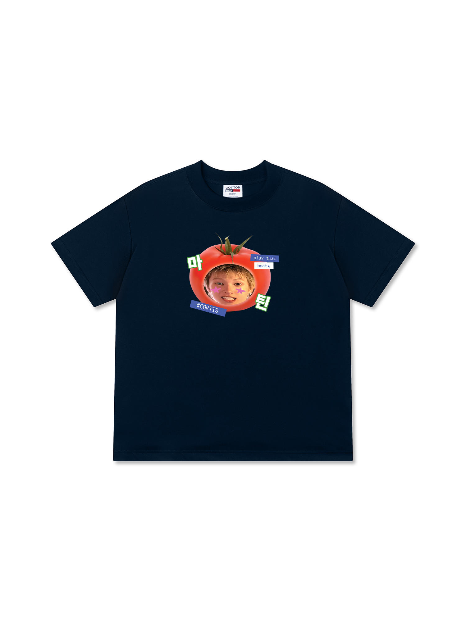 Áo Thun Relaxed Fit Idols Cortis Martin Tomato