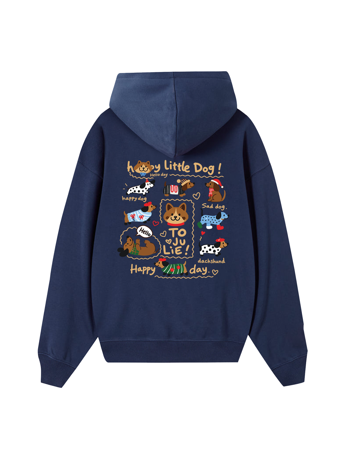 Happy Little Dog Hoodie