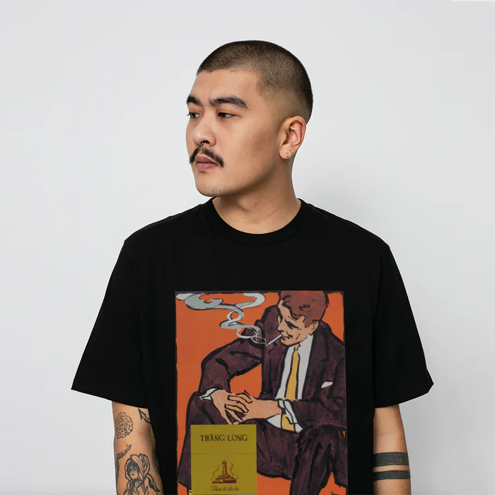 Flash Sale Thang Long Tobacco Smoke T-Shirt