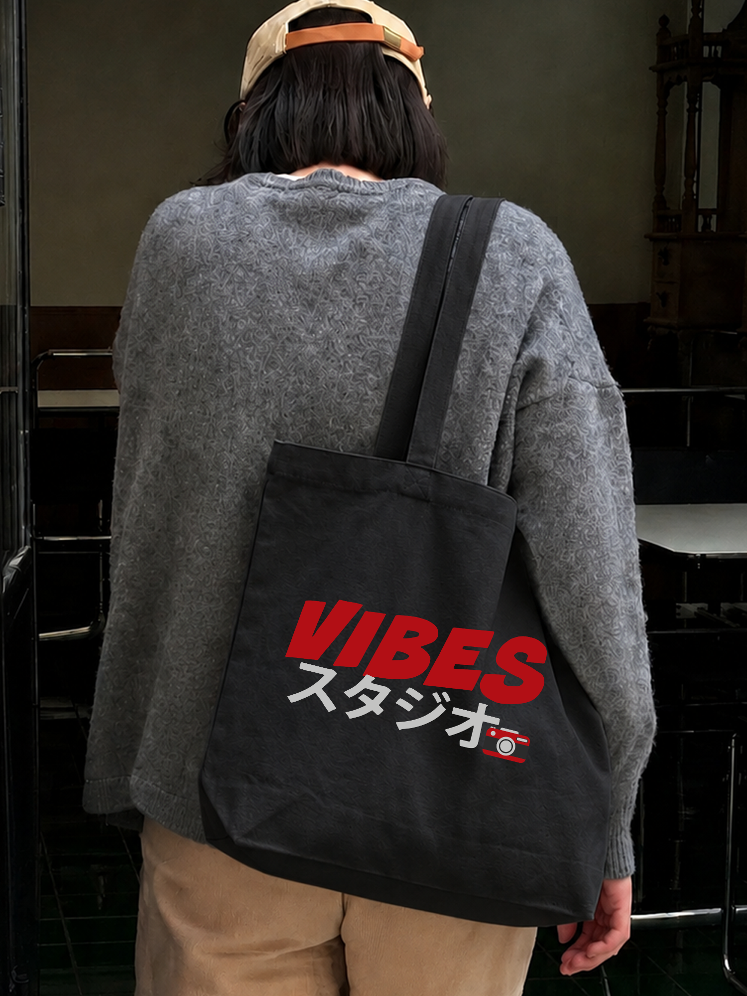 Túi Tote Vibes Japan