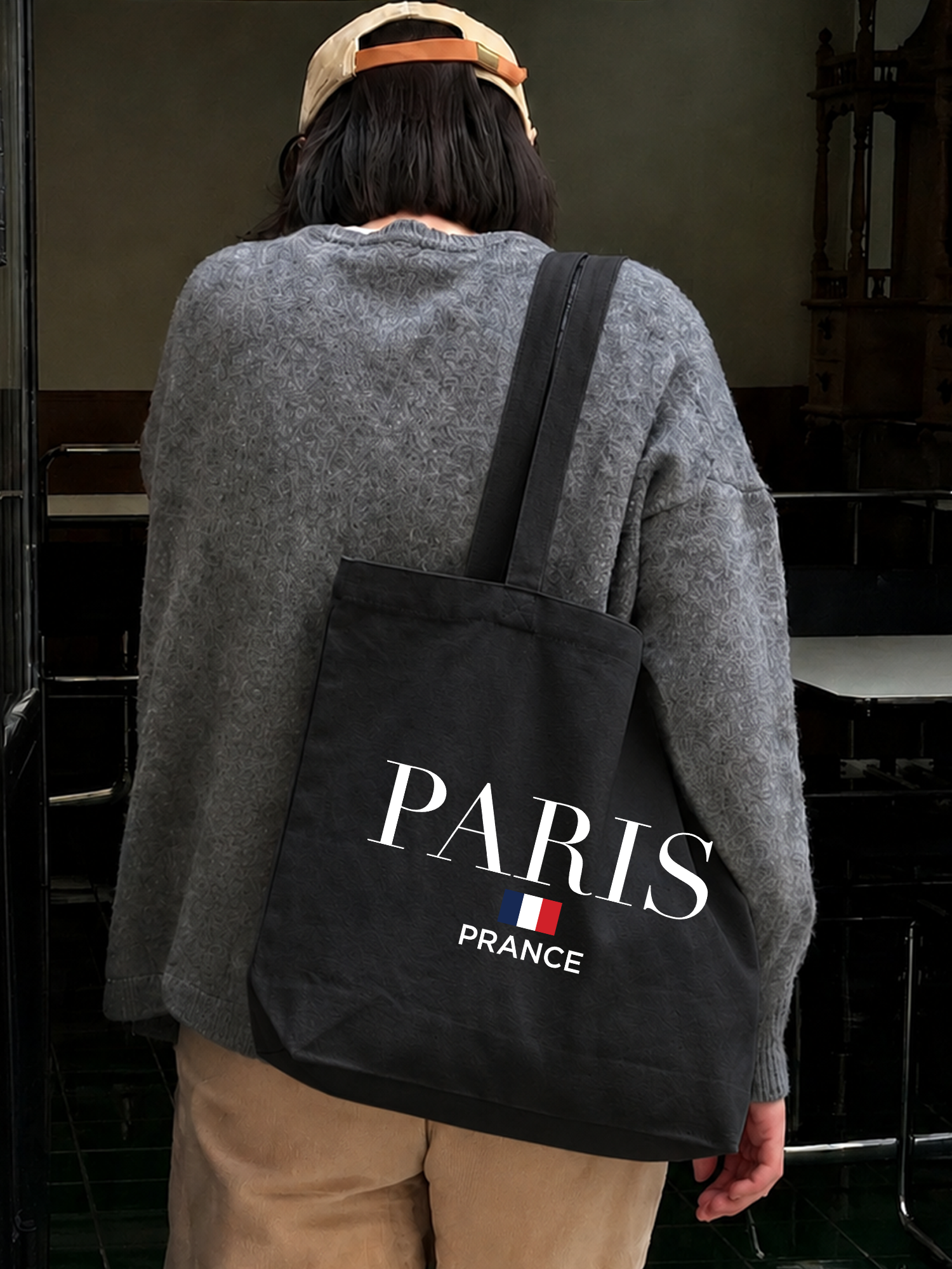 Túi Tote City Paris Prance