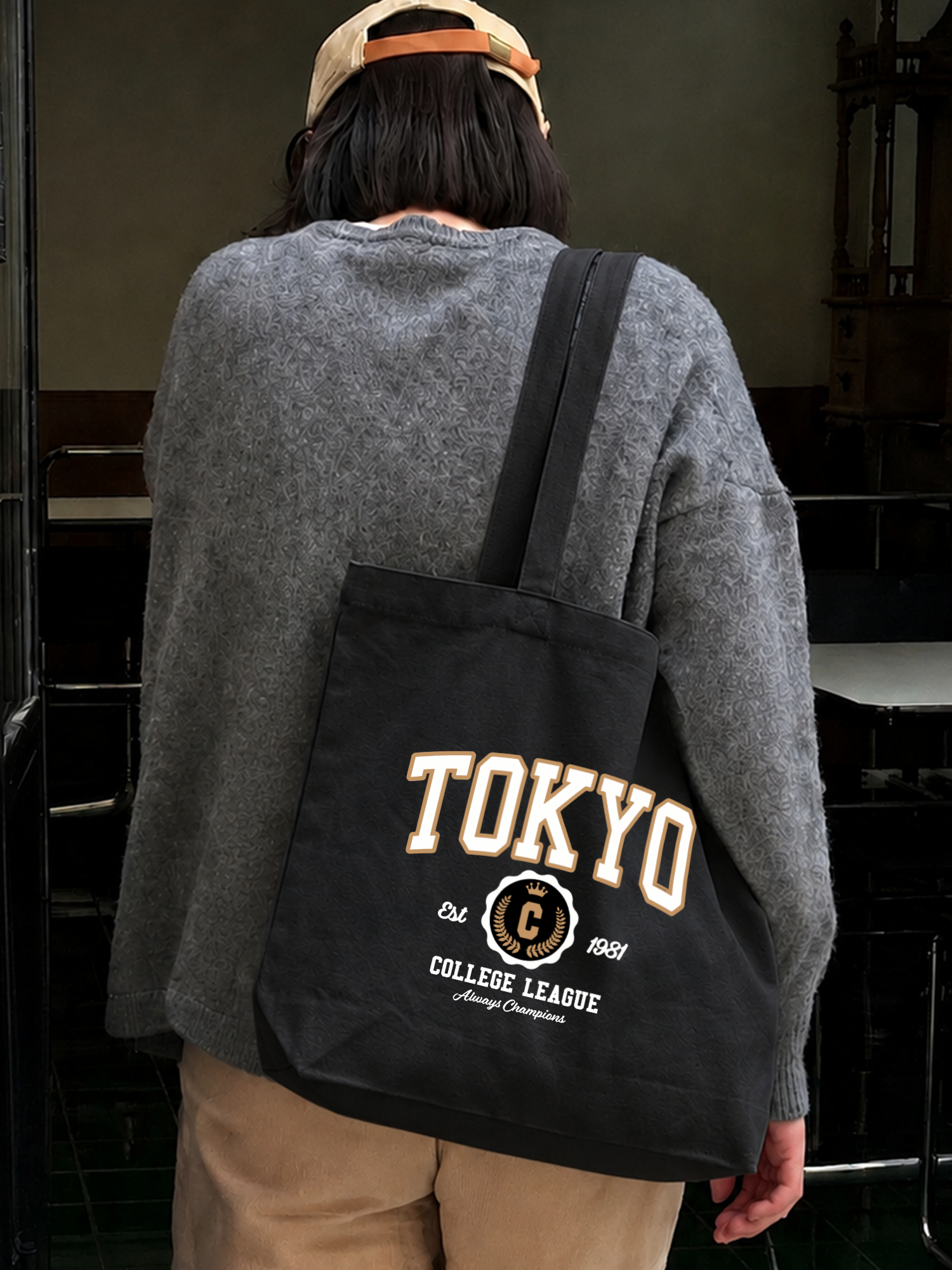 Túi Tote City Tokyo League
