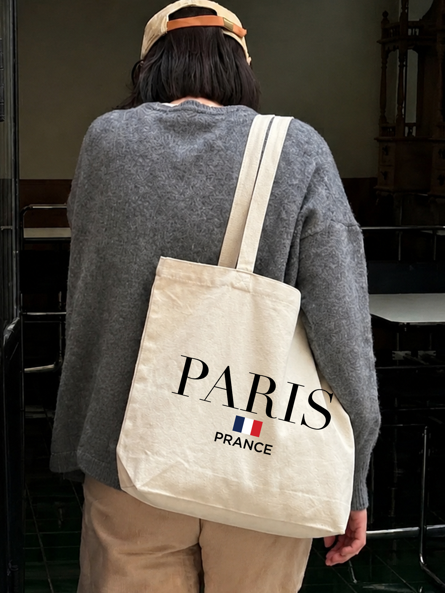 Túi Tote City Paris Prance