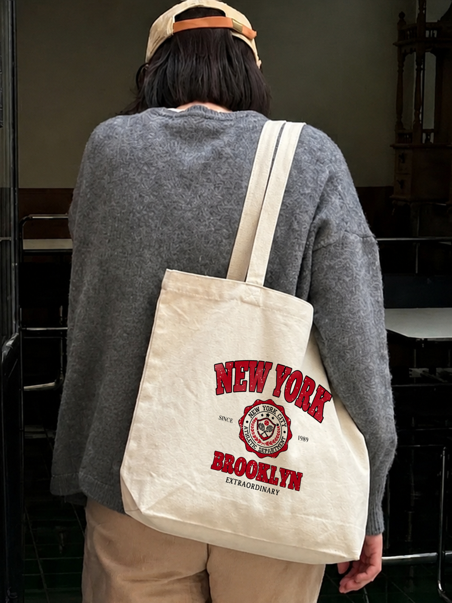 Túi Tote City New York Brooklyn