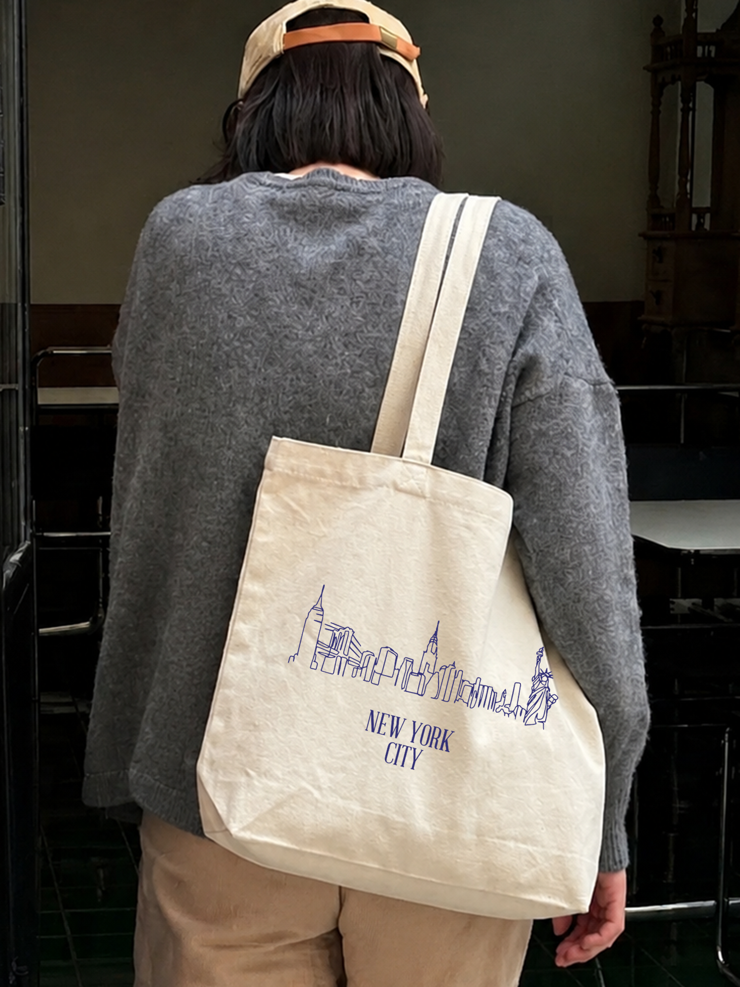 Túi Tote New York Minimalist