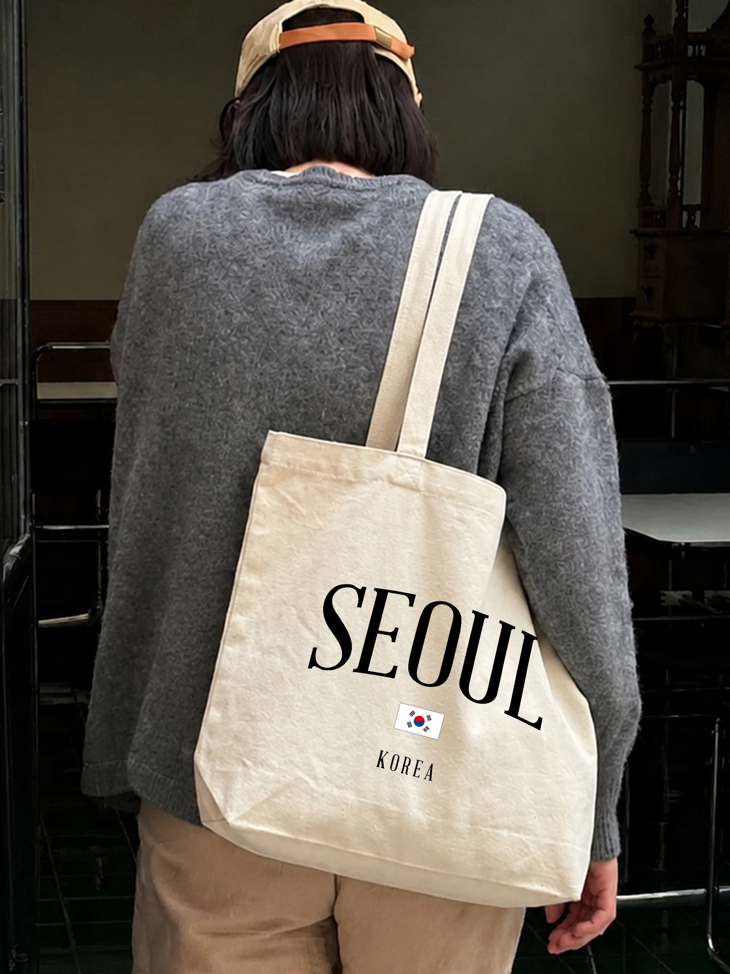 Túi Tote Seoul Korea Classic