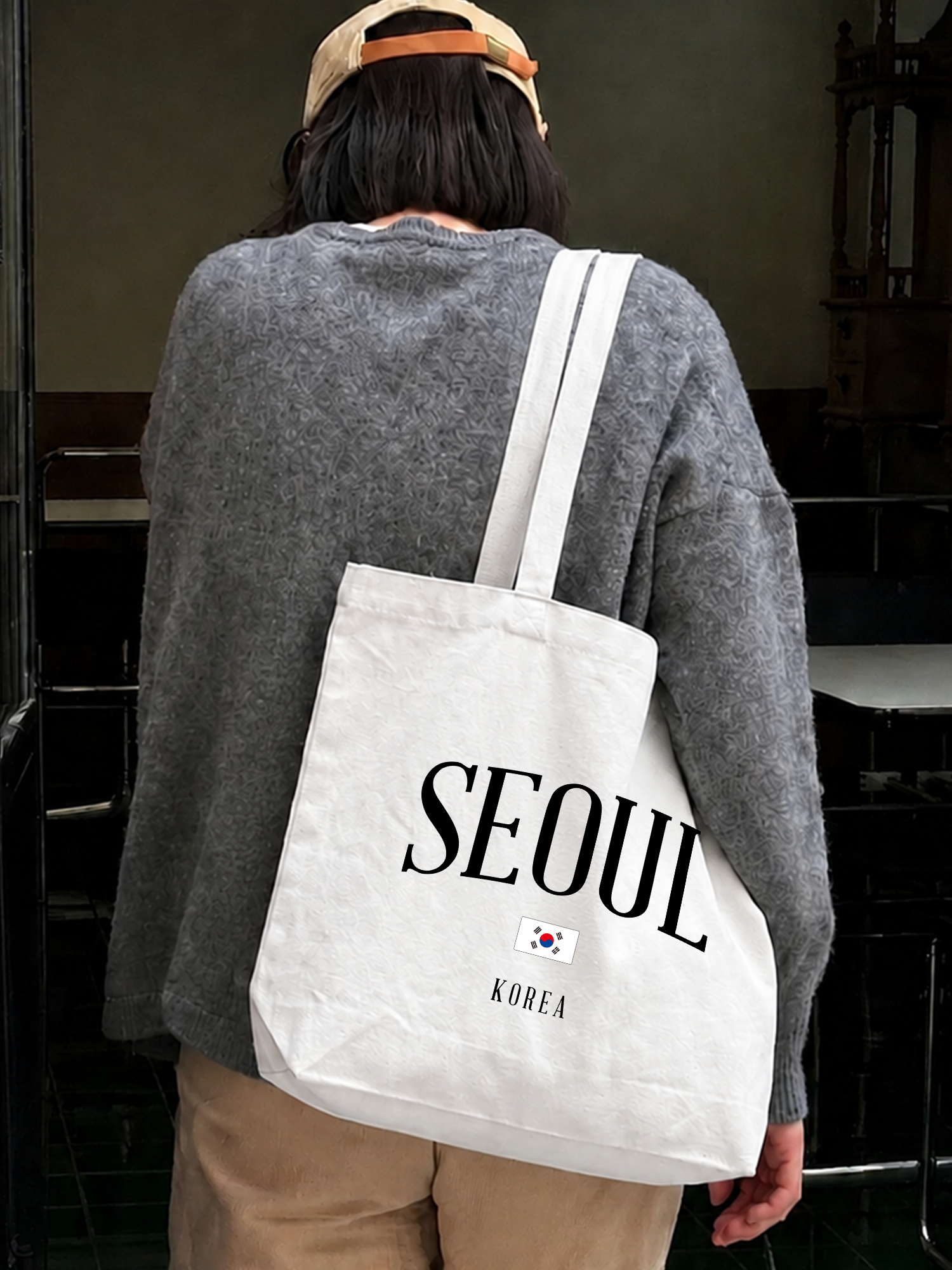 Túi Tote Seoul Korea Classic