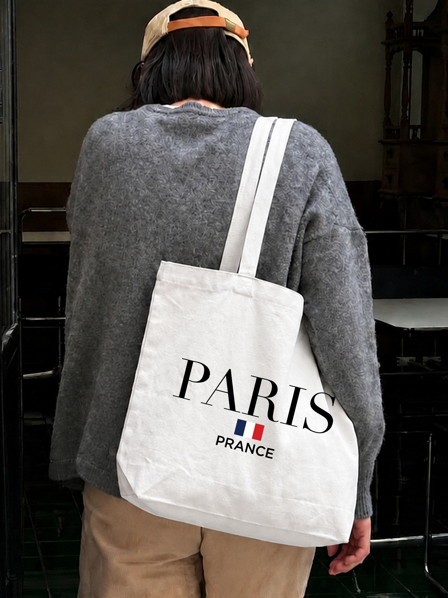 Túi Tote City Paris Prance