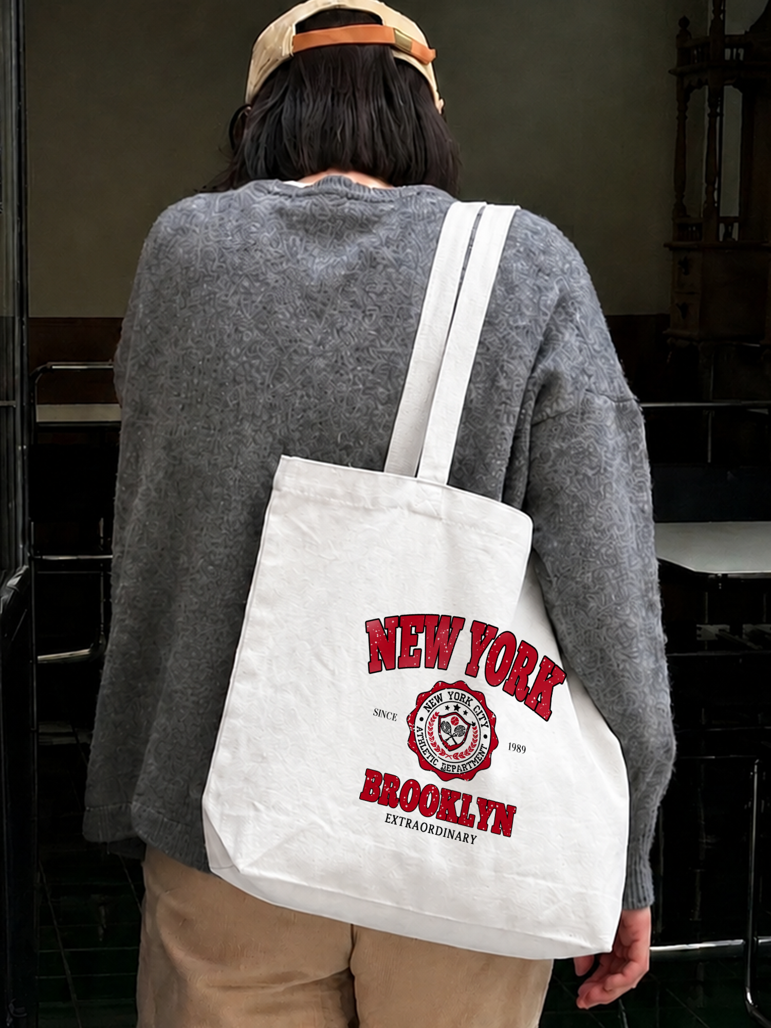 Túi Tote City New York Brooklyn