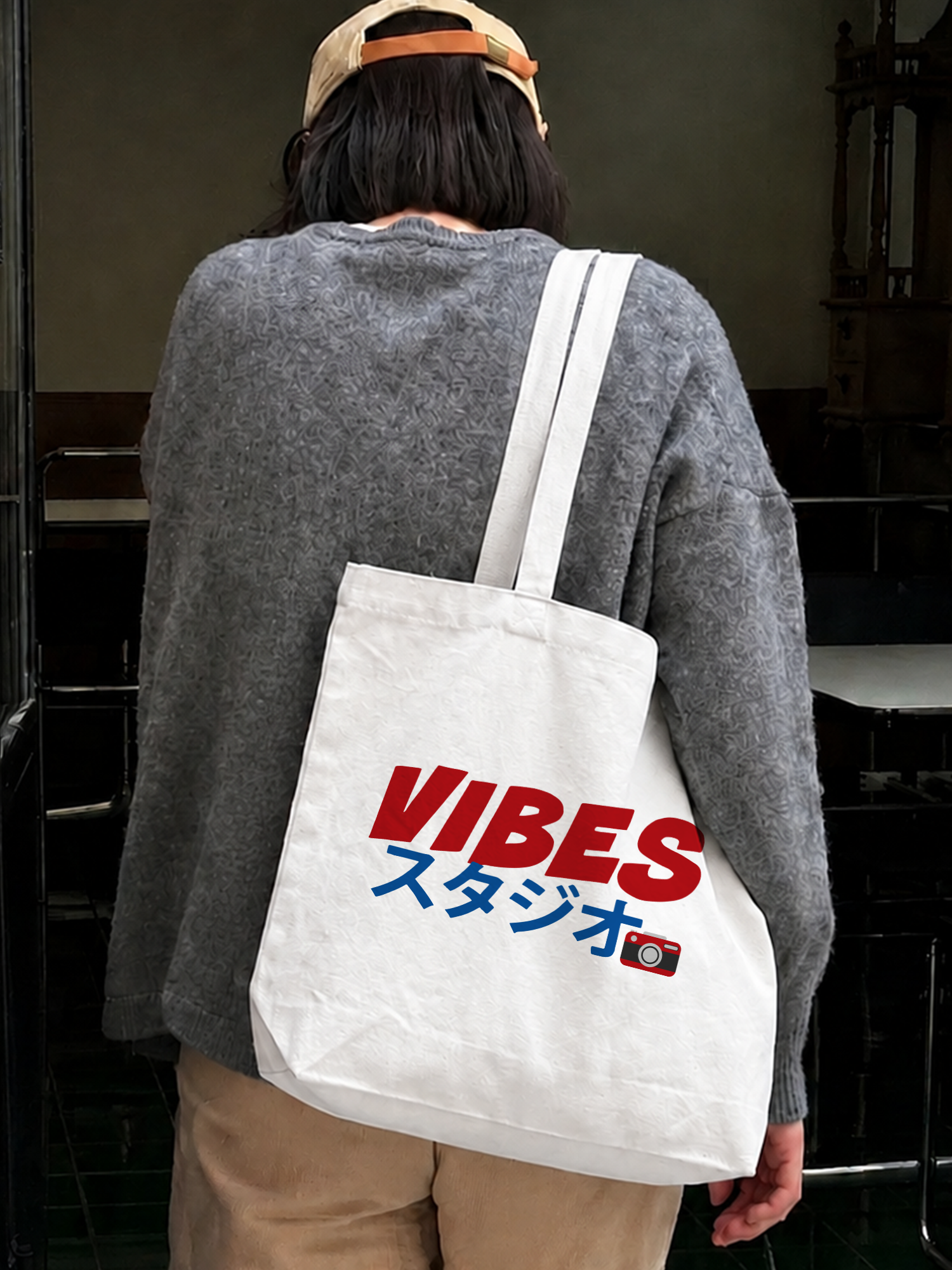 Túi Tote Vibes Japan