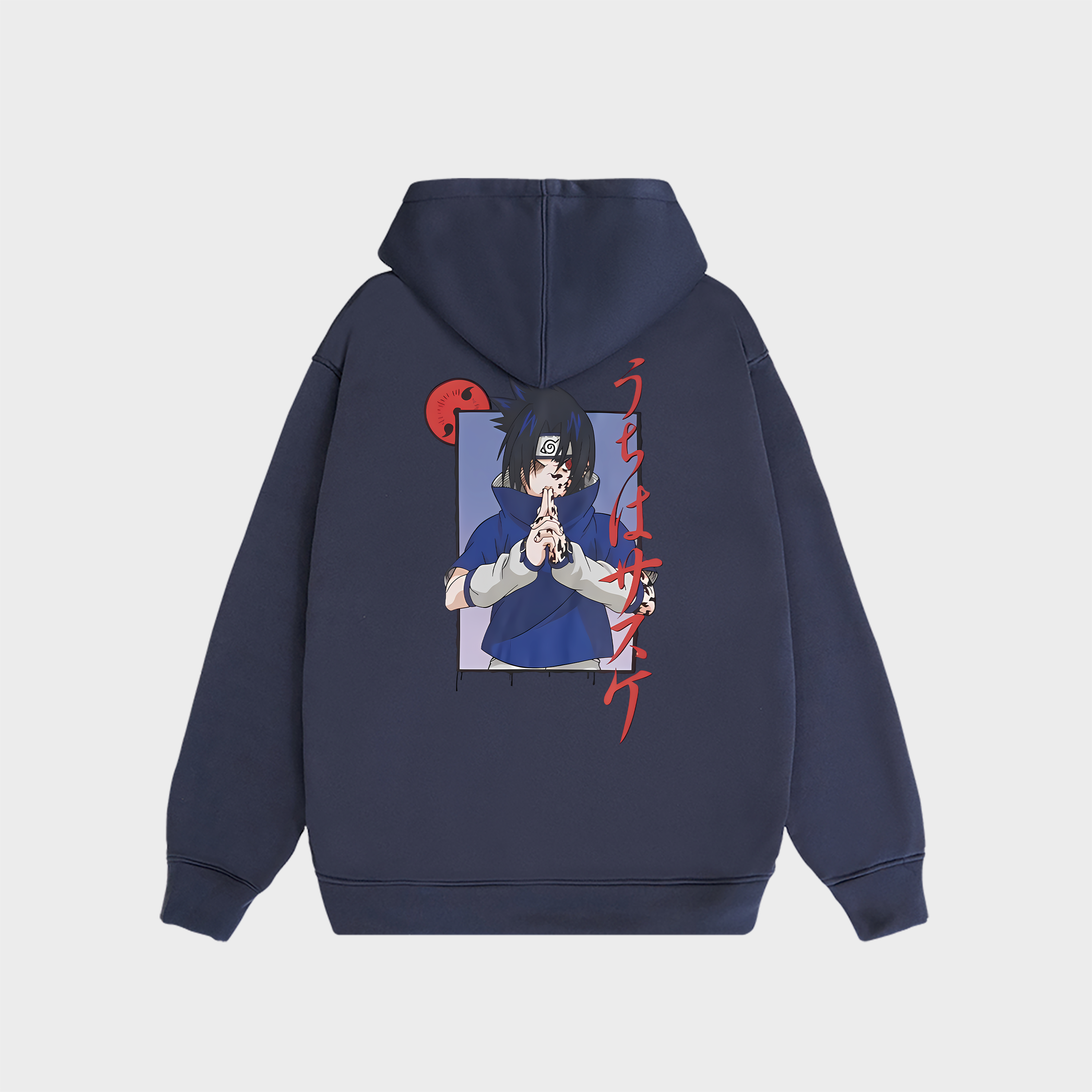 NARUTO BERSHKA LATVIA HOODIE / NAVY