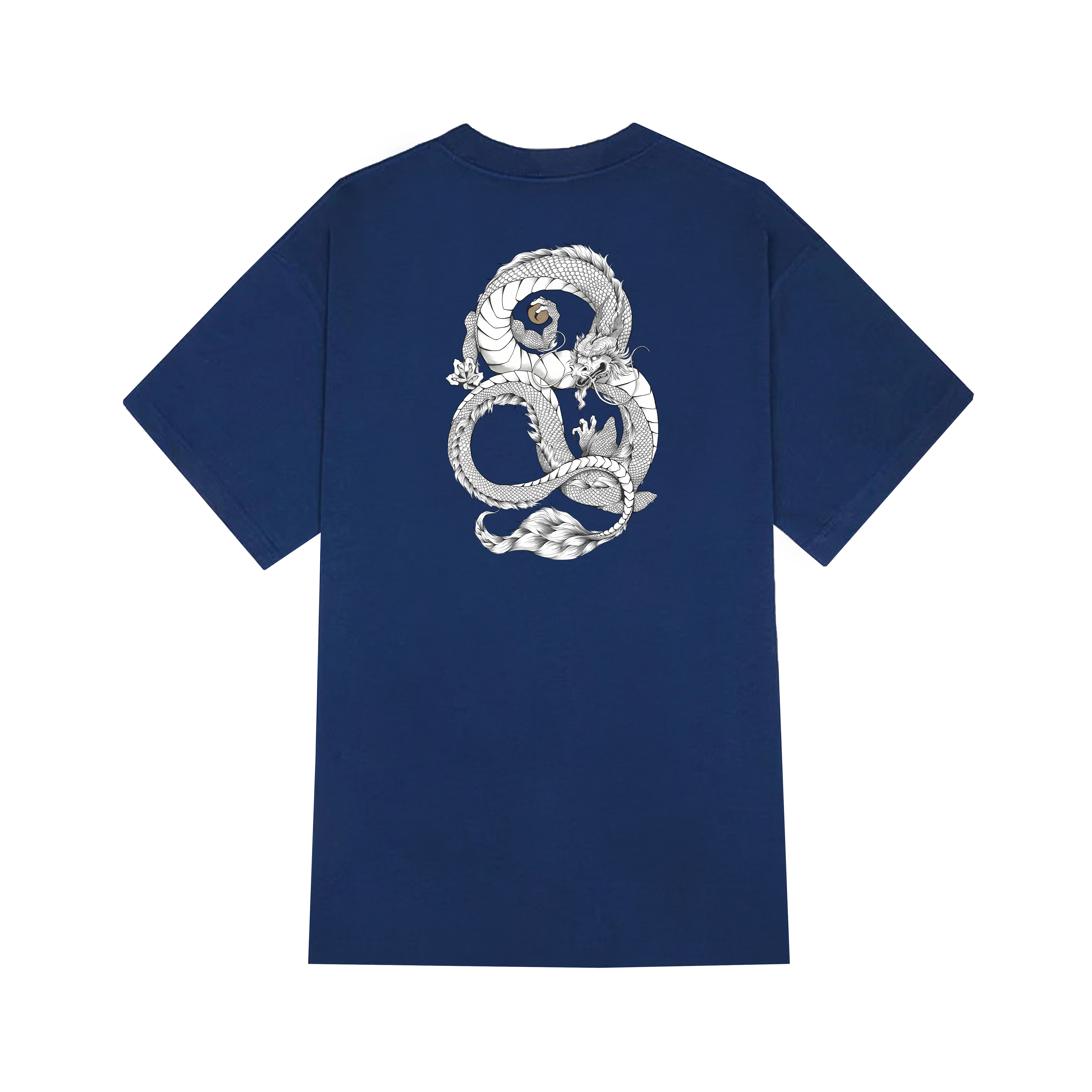 DRAGON CATHERINE PETIT T-SHIRT / NAVY