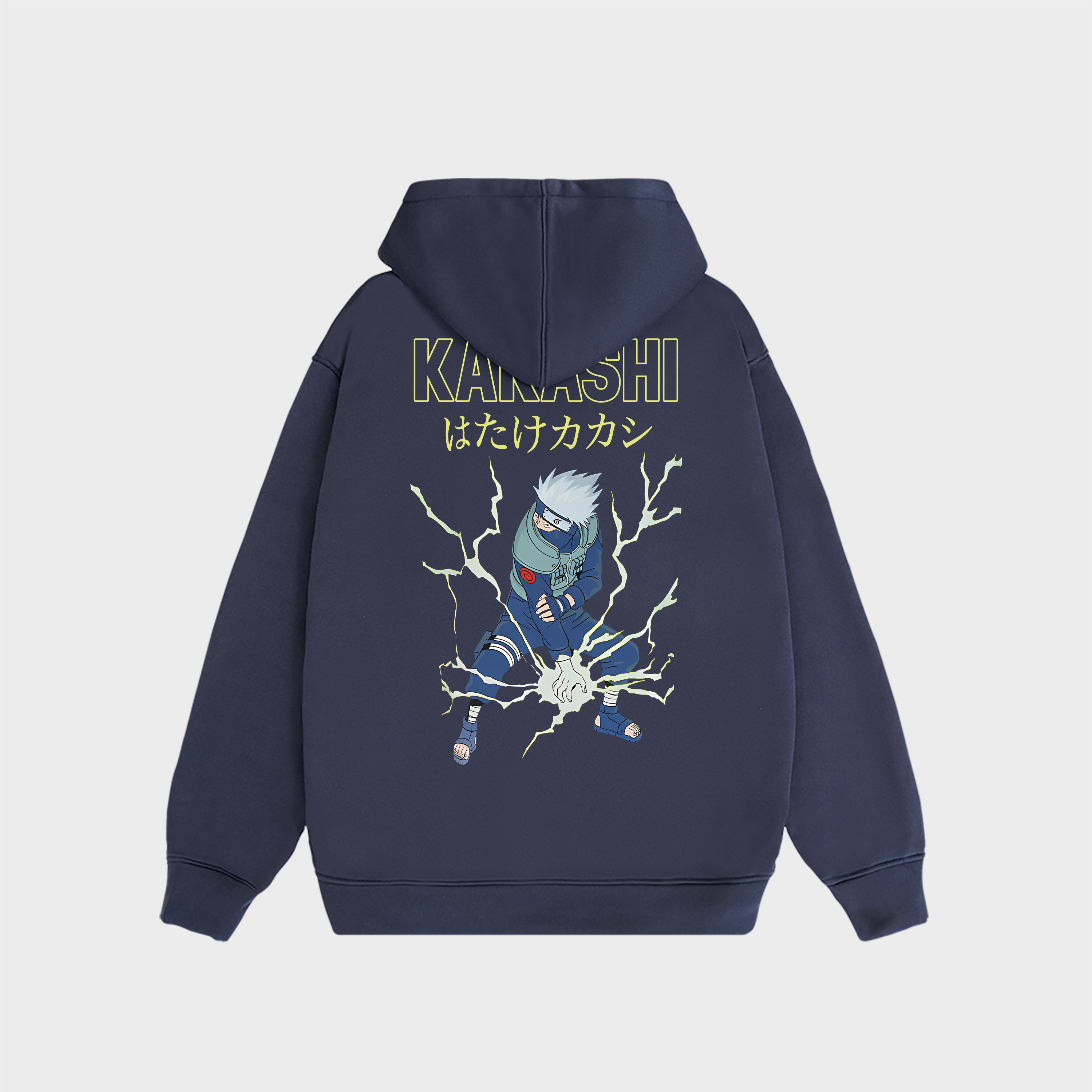 NARUTO BACK PRINT LICENSE HOODIE / NAVY