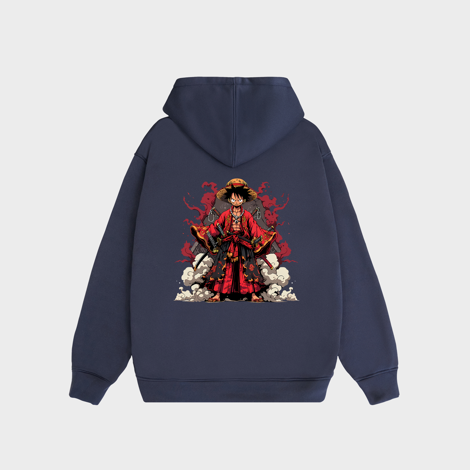 ONE PIECE LUFFY HOODIE / NAVY