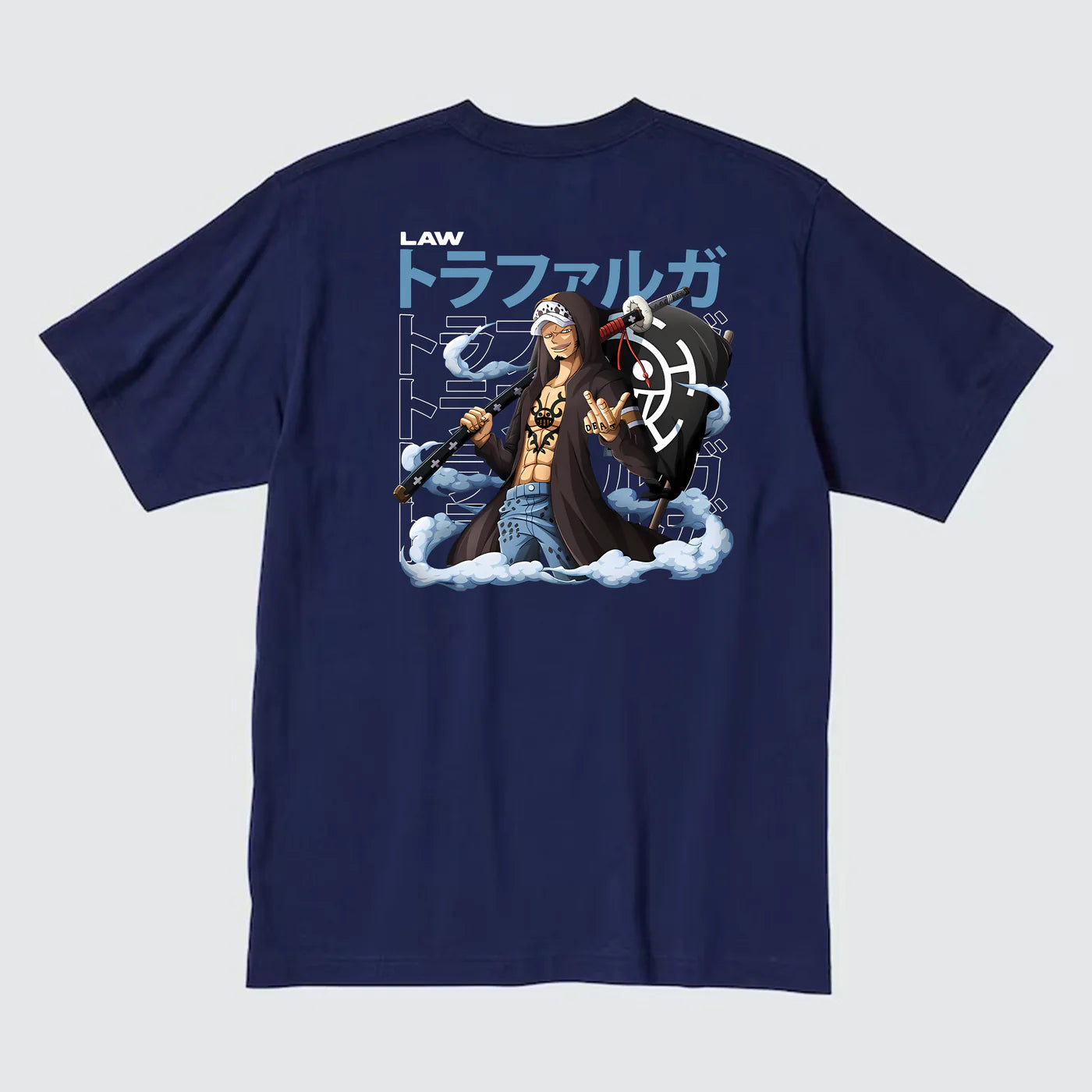 Flash Sale ONE PIECE LAW T-SHIRT / NAVY