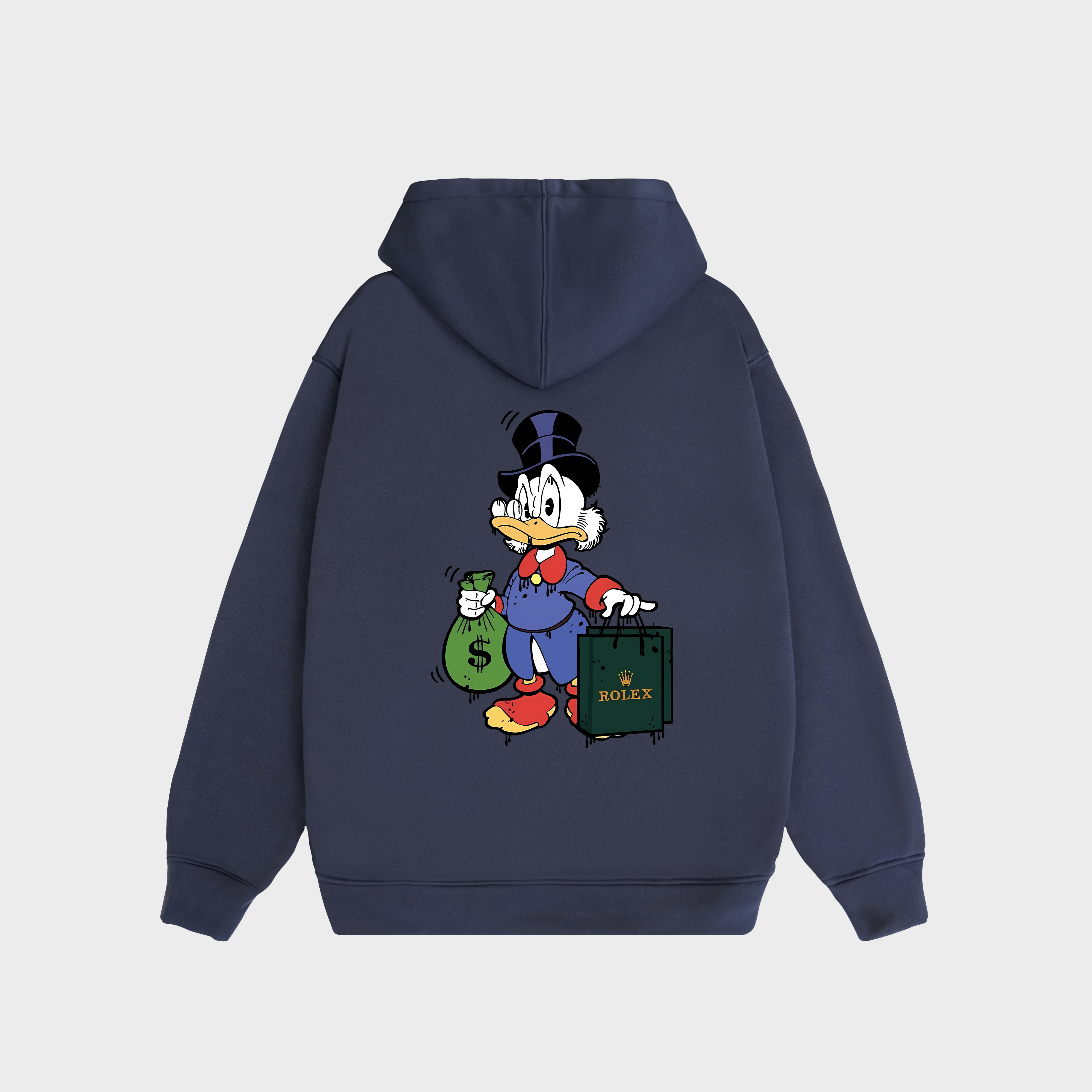 DISNEY SCROOGE MCDUCK 💰💰💰 HOOIDE / NAVY