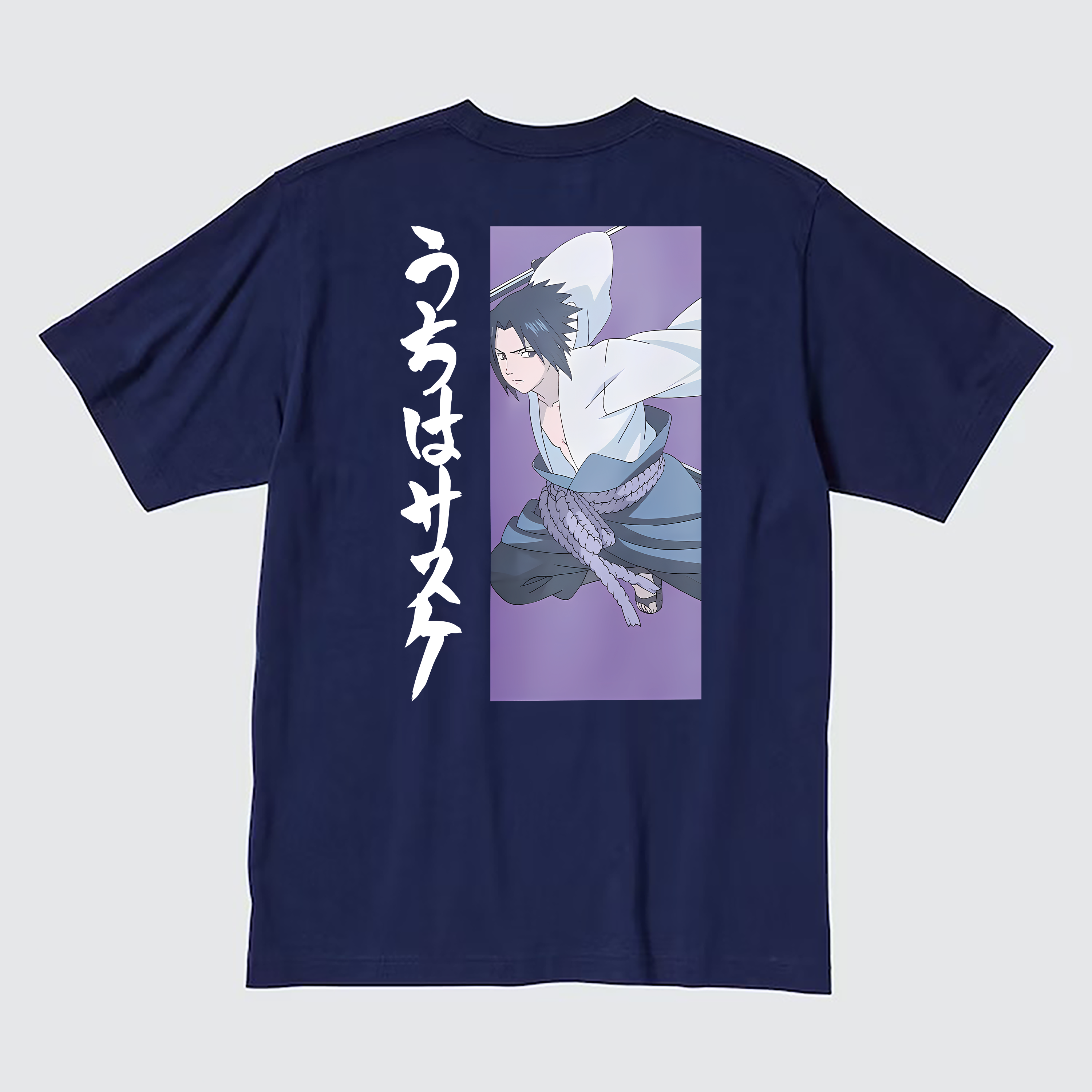 NARUTO BERSHKA T-SHIRT / NAVY