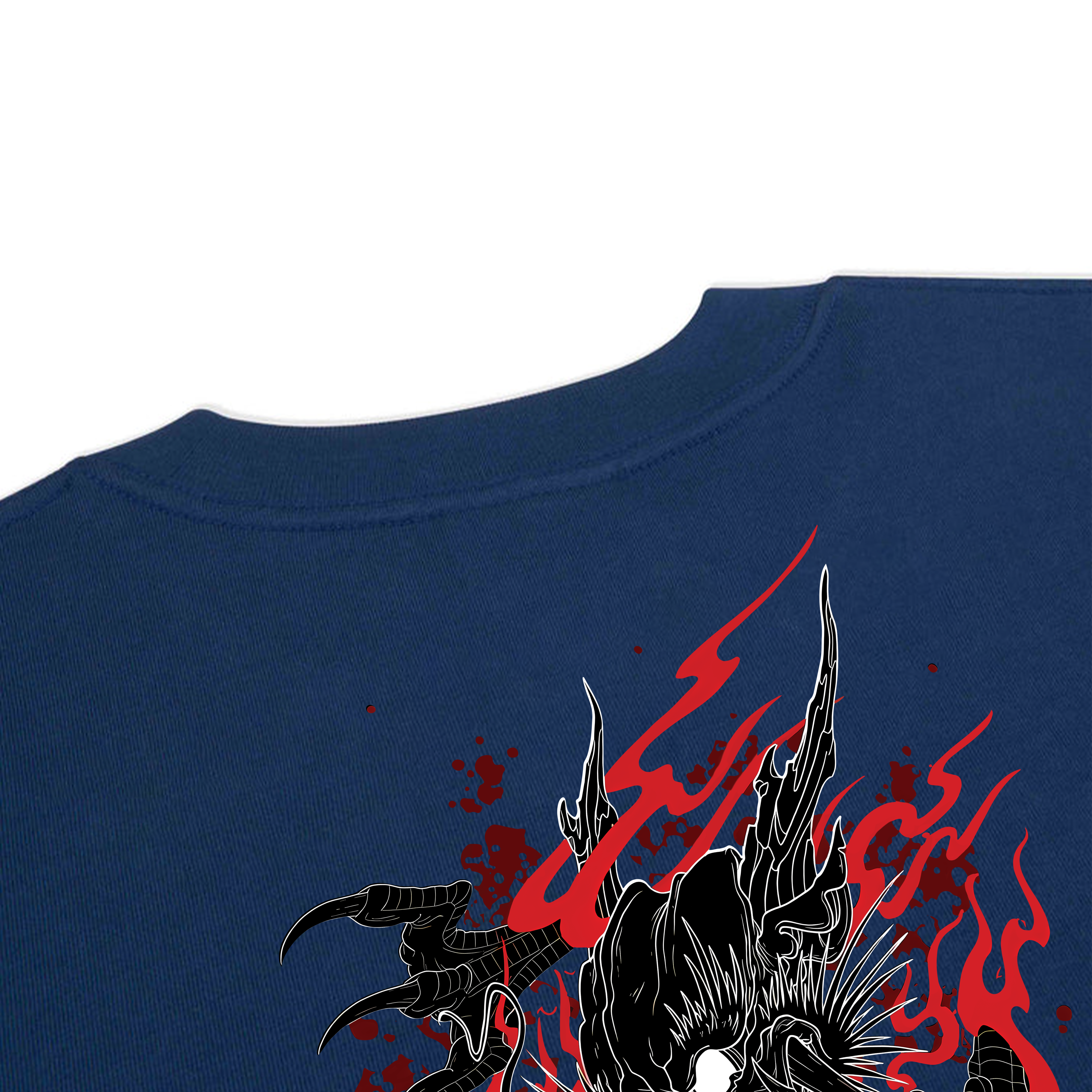 JAPANESE DRAGON BLUE T-SHIRT / NAVY