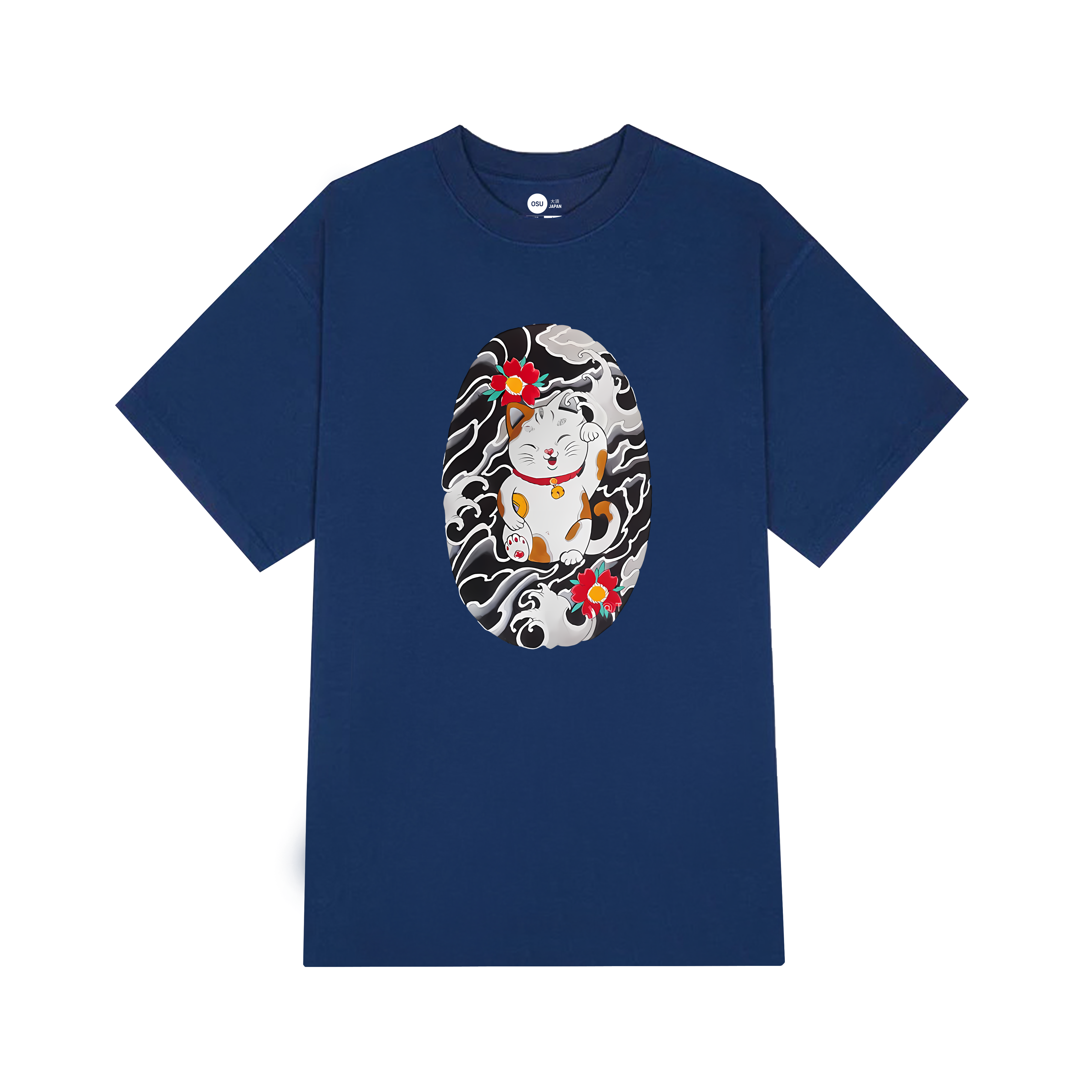 TATTOO JAPAN T-SHIRT / NAVY