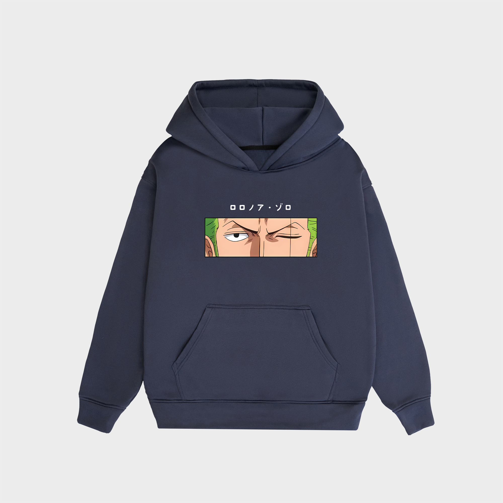 ONE PIECE PIRATE ZORO HOODIE / NAVY