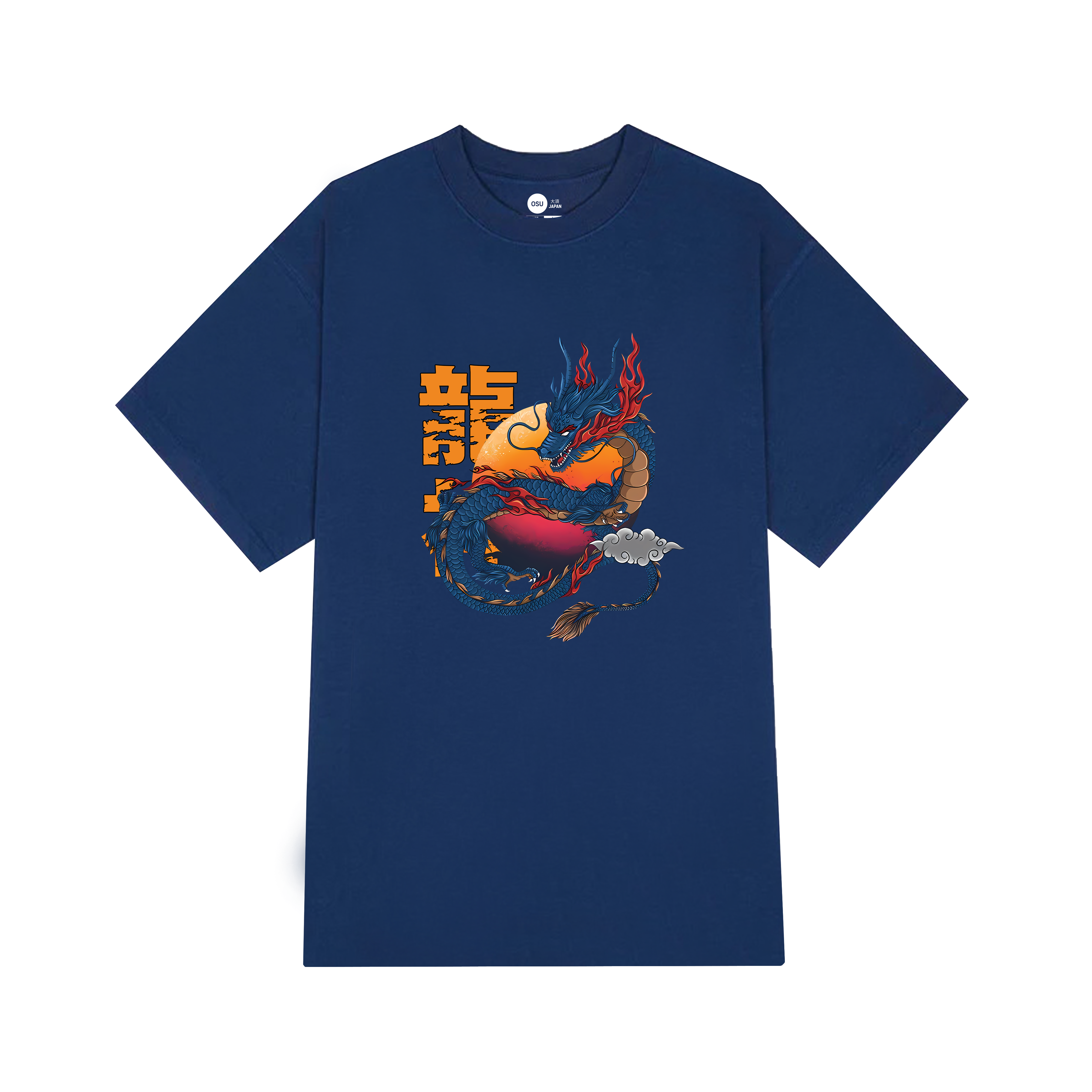 RYUJINO DRAGON T-SHIRT / NAVY