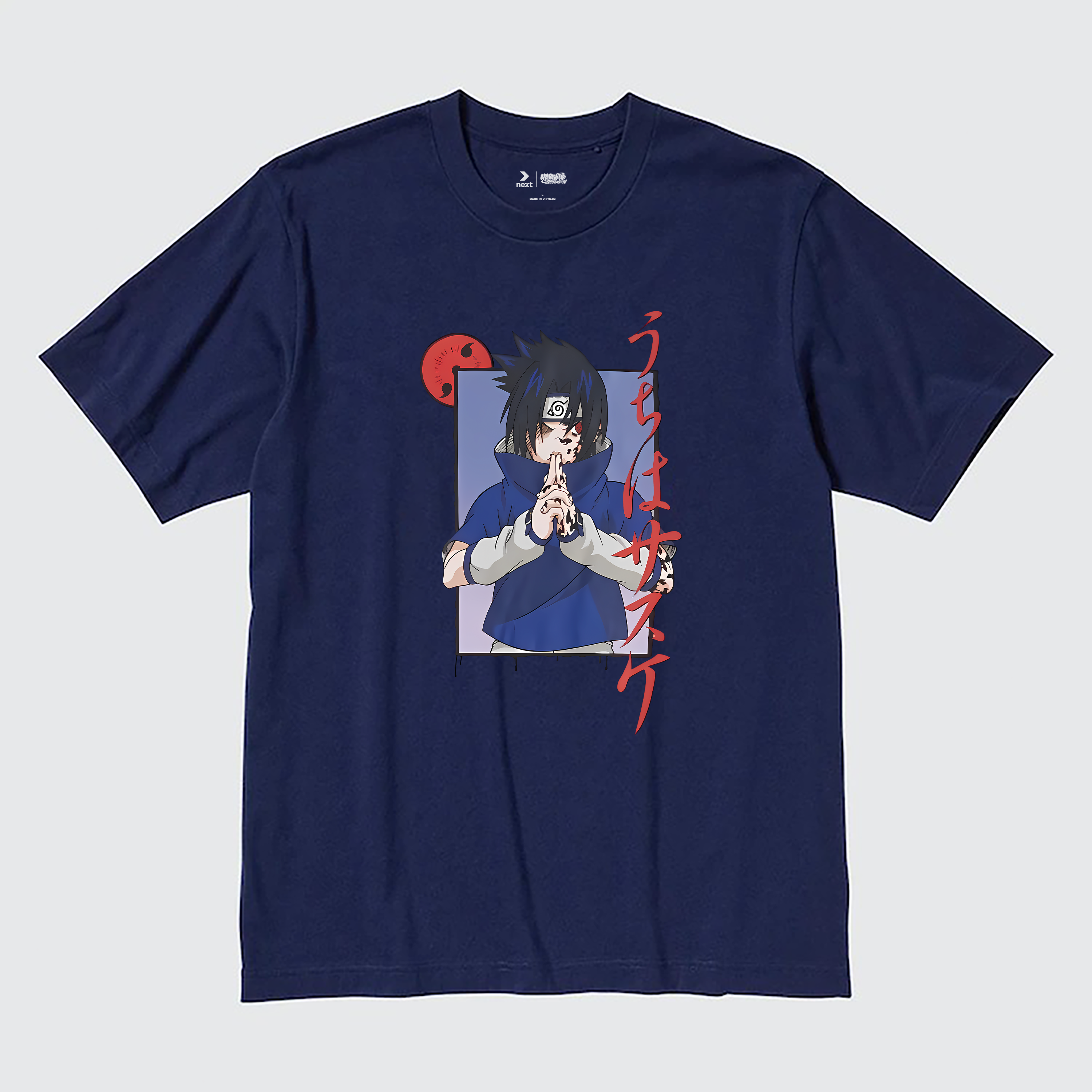 NARUTO BERSHKA LATVIA T-SHIRT / NAVY