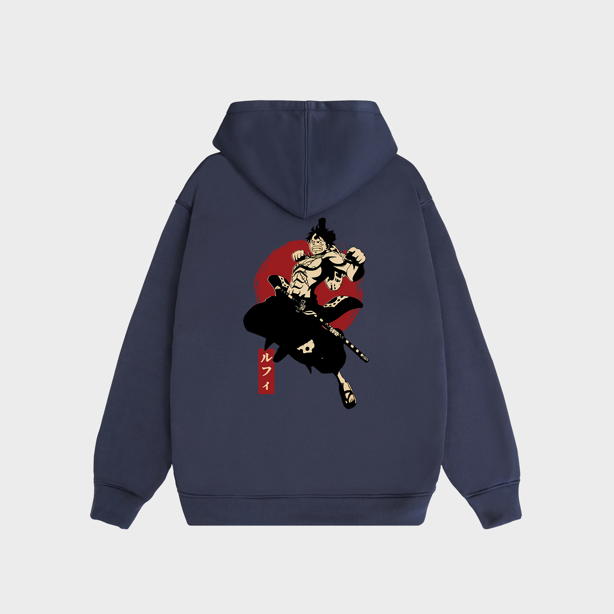 ONE PIECE MONKEY D. LUFFY HOODIE / NAVY