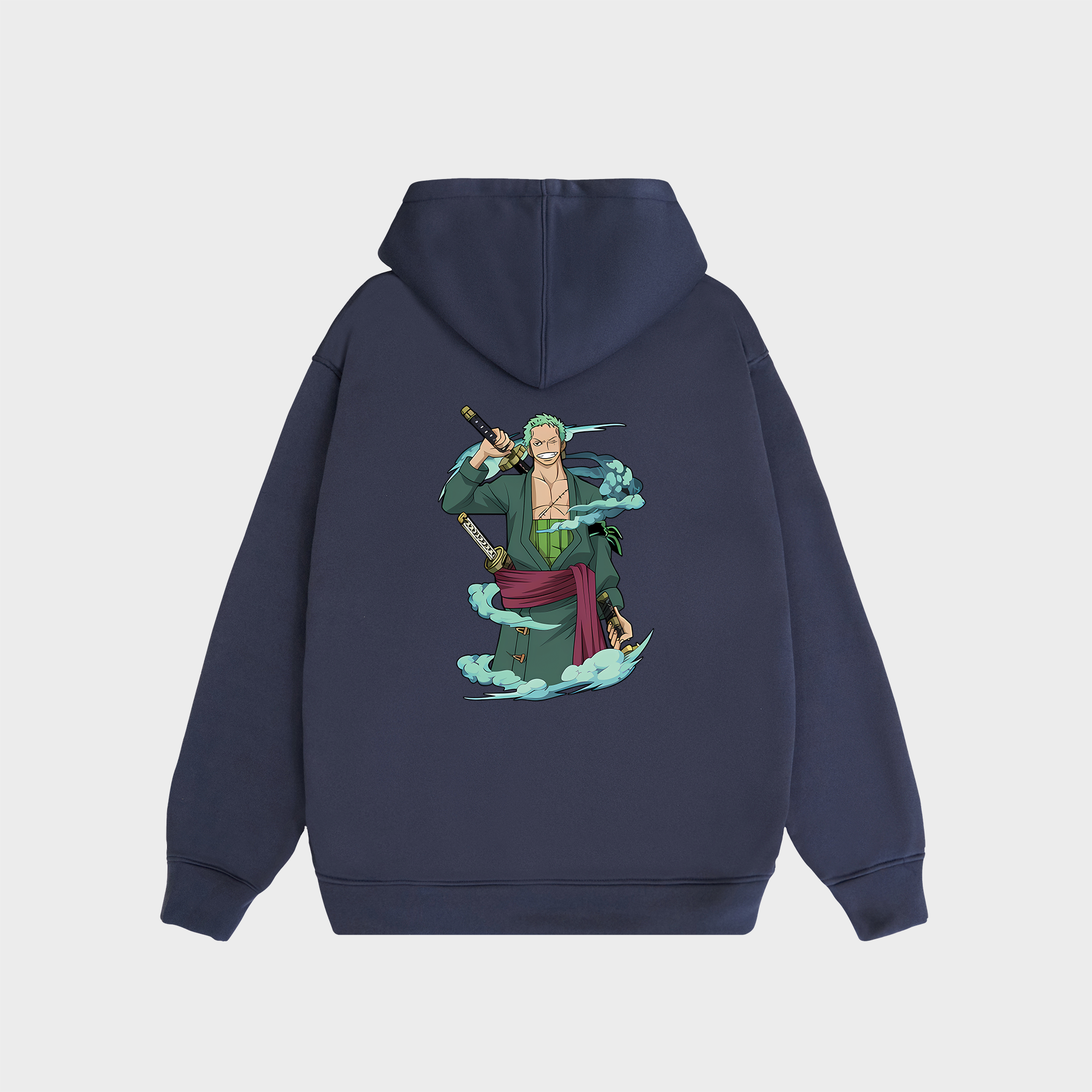 ONE PIECE ZORO RORONOA HOODIE / NAVY