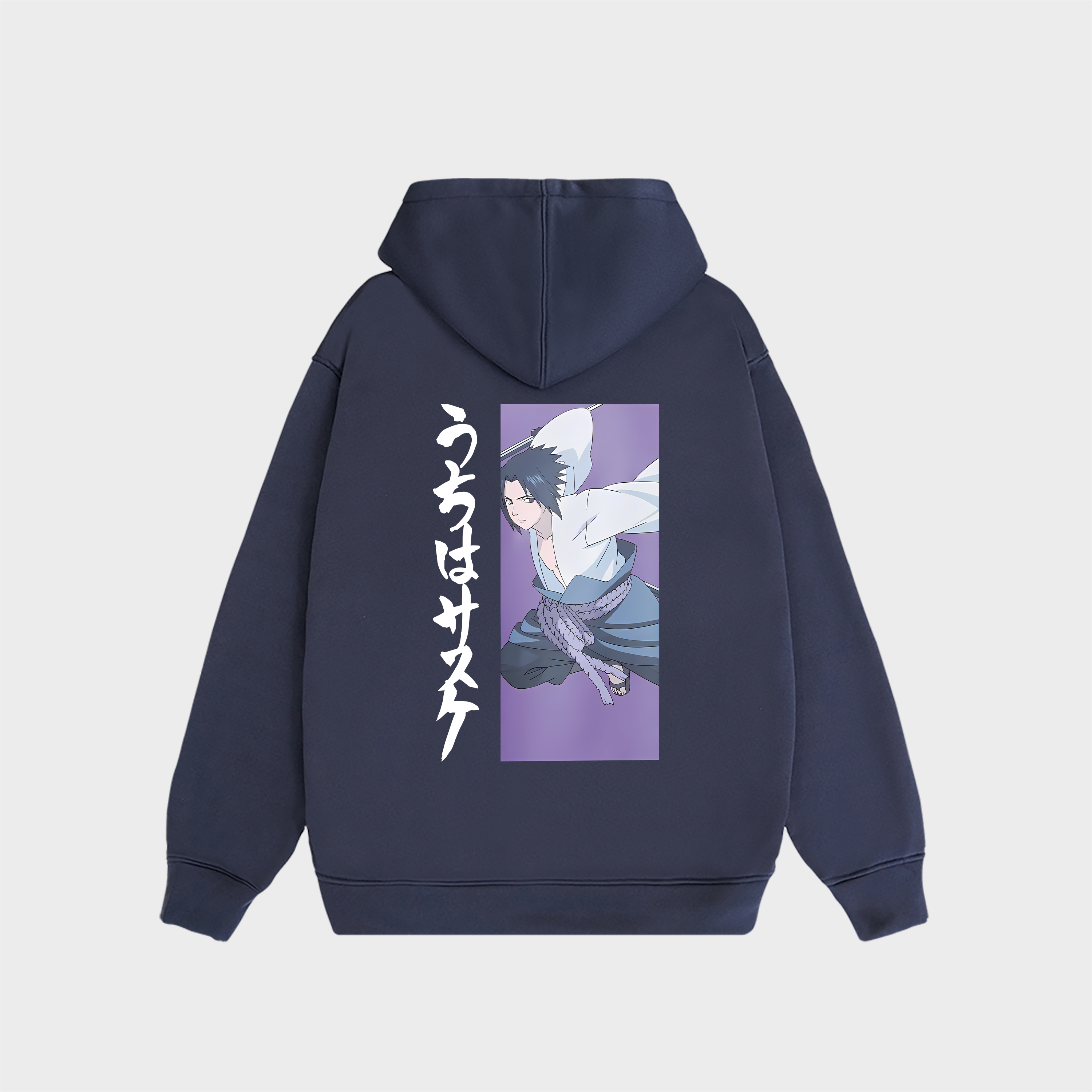 NARUTO BERSHKA HOODIE / NAVY