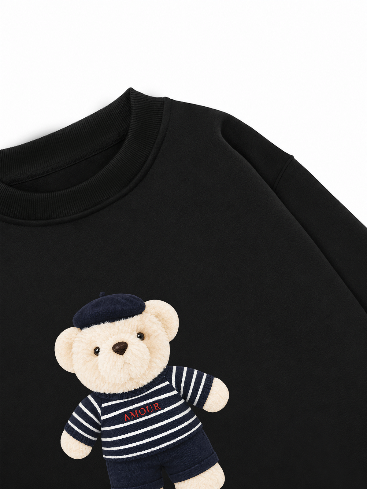 Áo Sweater Nỉ Hai Da Mon Authentic Bear