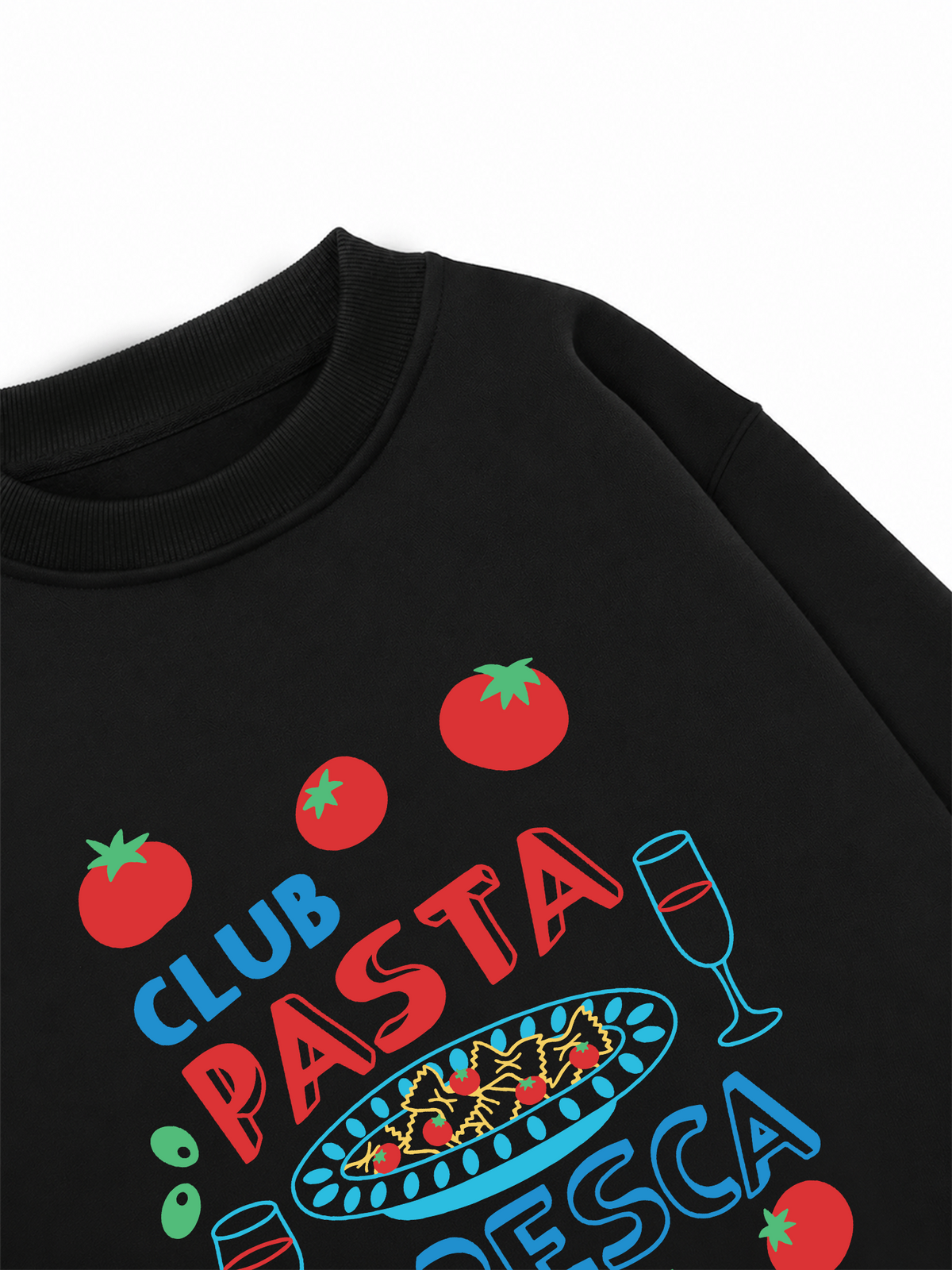 Áo Sweater Nỉ Hai Da Pasta Club