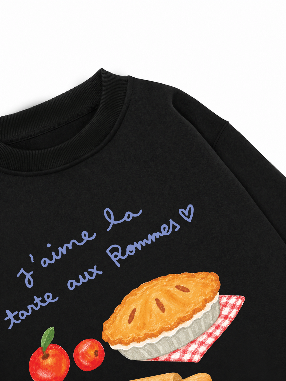 Áo Sweater Nỉ Hai Da J'aime la