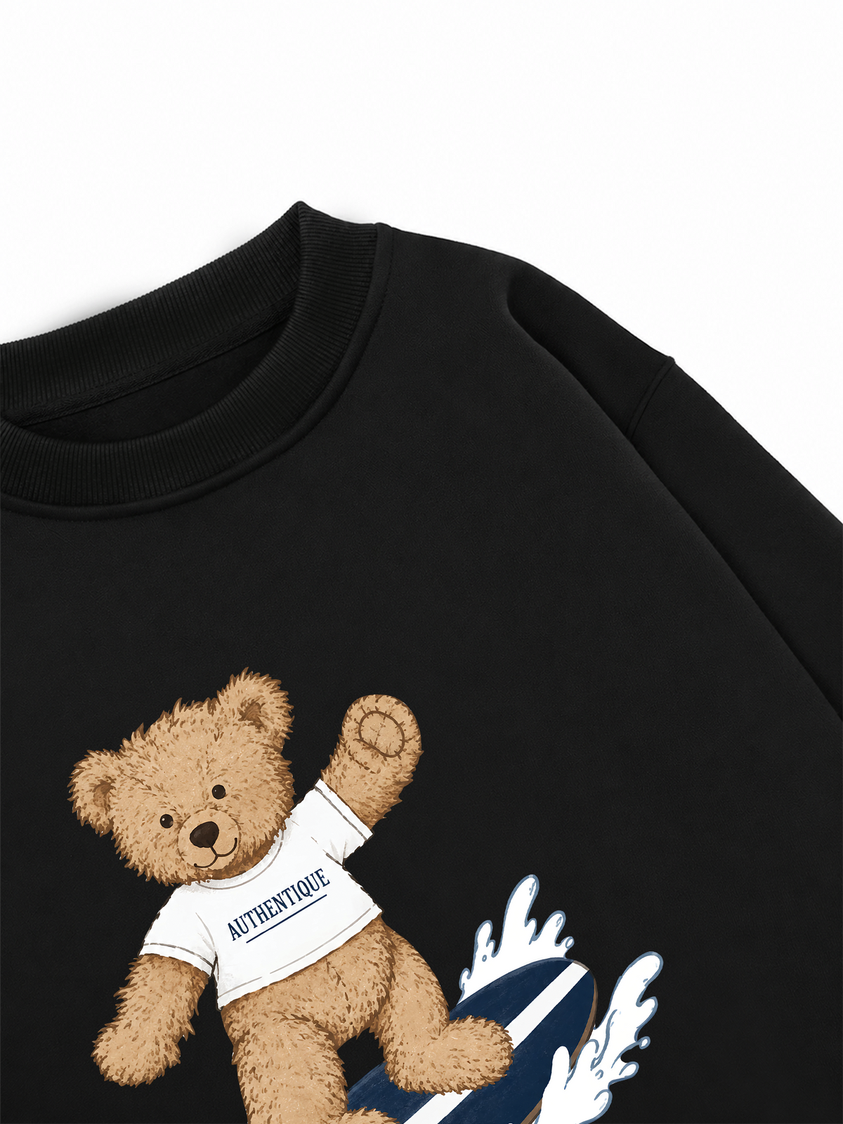 Áo Sweater Nỉ Hai Da Authentique