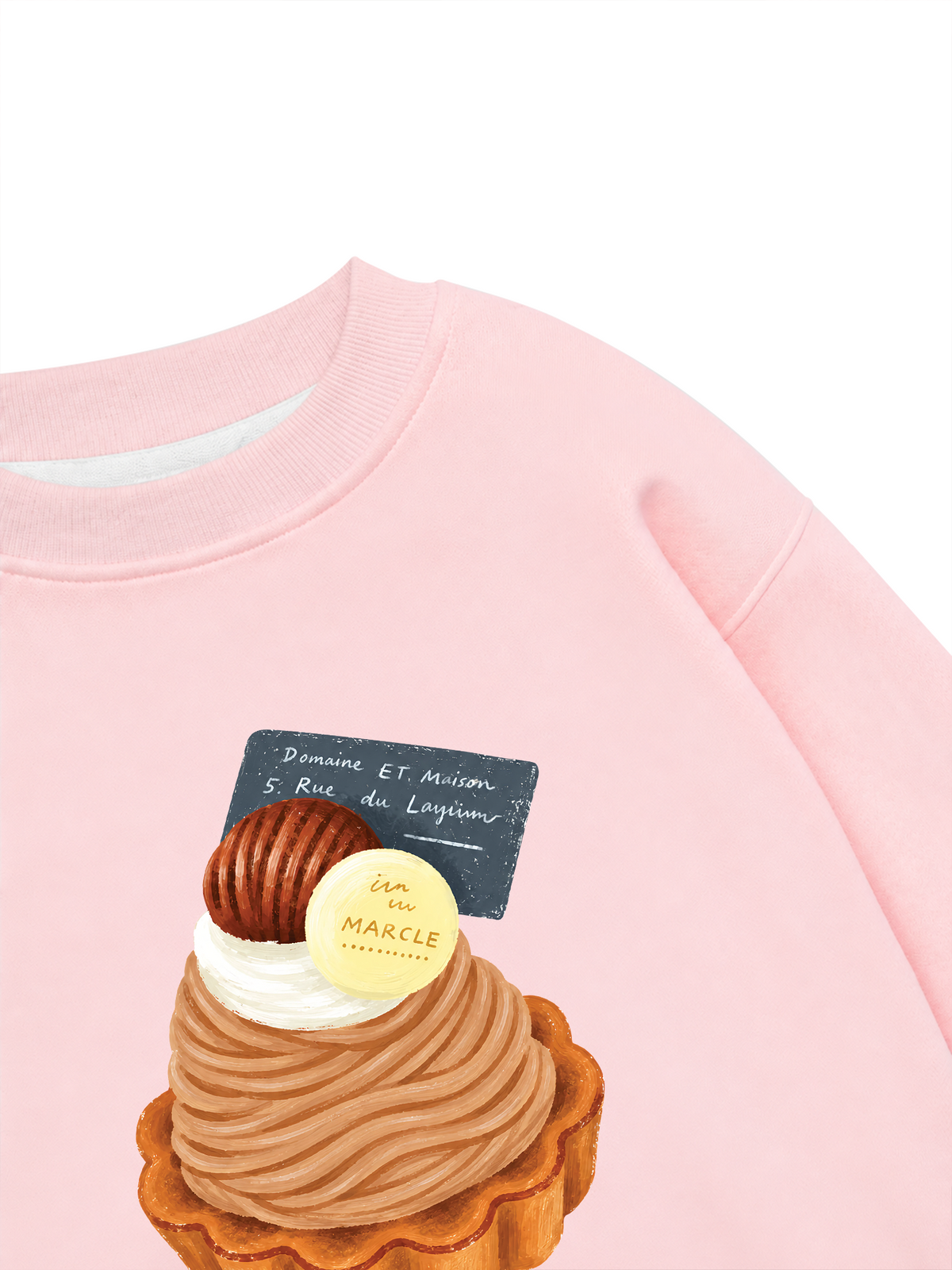 Áo Sweater Nỉ Hai Da Mont Blanc Tart