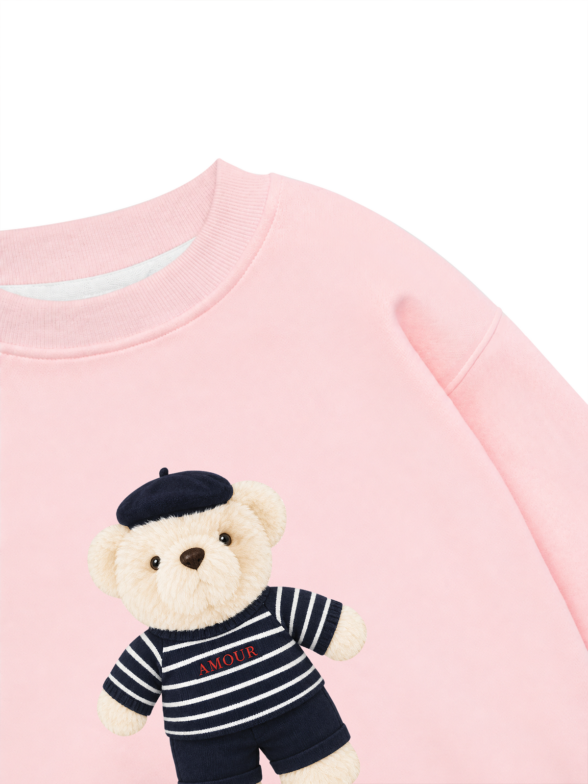 Áo Sweater Nỉ Hai Da Mon Authentic Bear