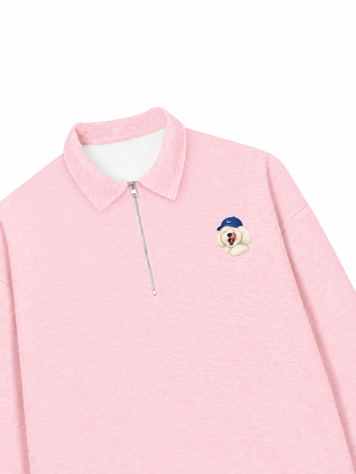 Áo Sweater Polo Nỉ Hai Da Happy Puppy