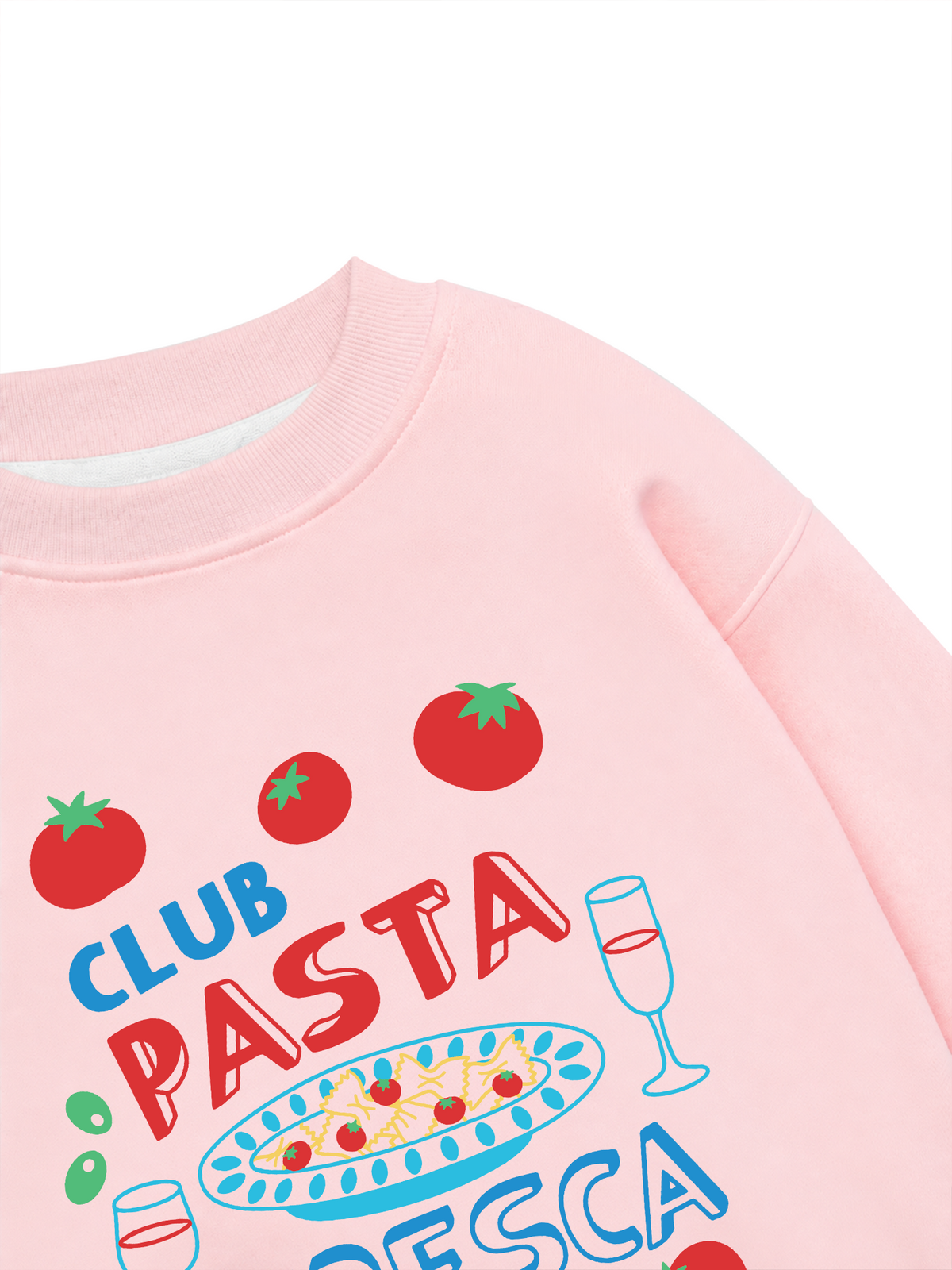 Áo Sweater Nỉ Hai Da Pasta Club