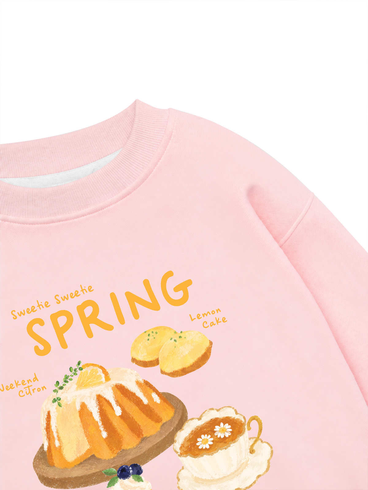 Áo Sweater Nỉ Hai Da Spring Sweetie