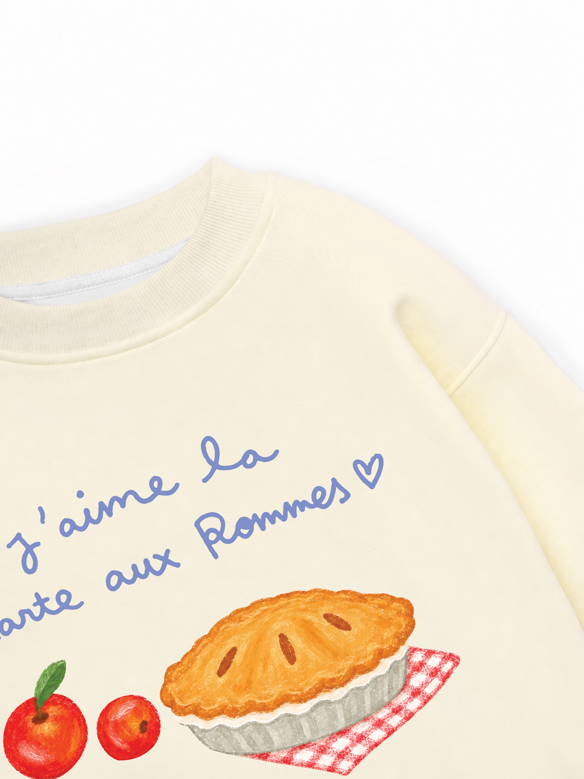 Áo Sweater Nỉ Hai Da J'aime la