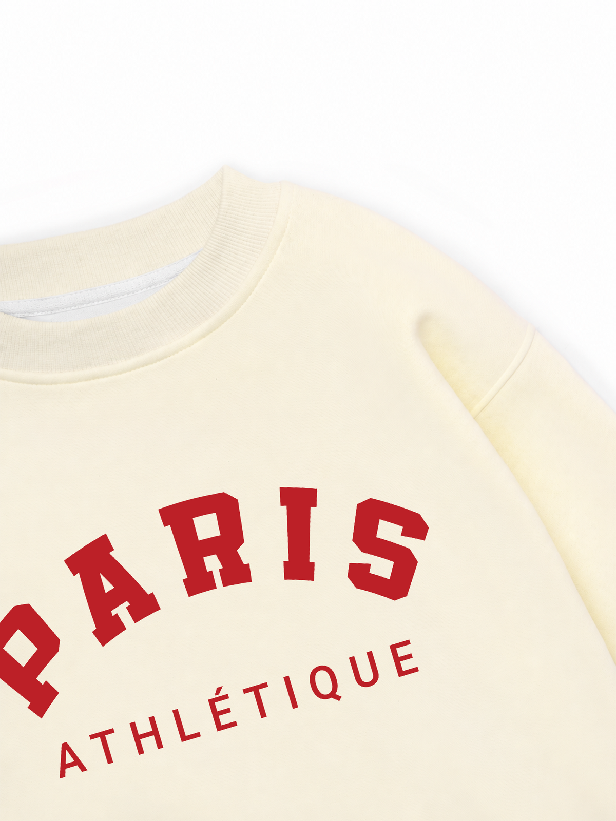 Áo Sweater Nỉ Hai Da City Paris Athletique