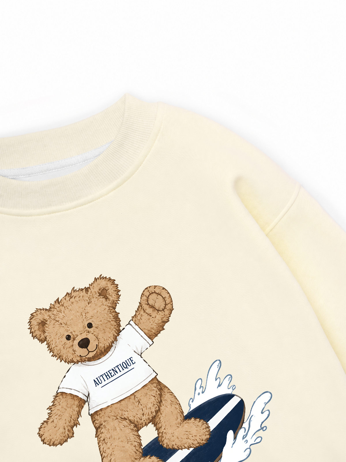 Áo Sweater Nỉ Hai Da Authentique