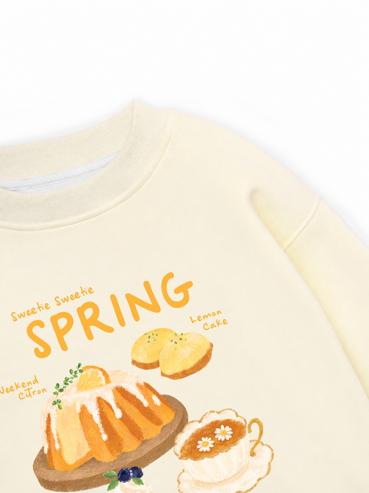 Áo Sweater Nỉ Hai Da Spring Sweetie