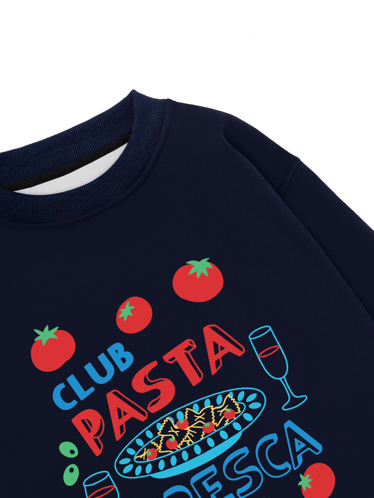 Áo Sweater Nỉ Hai Da Pasta Club