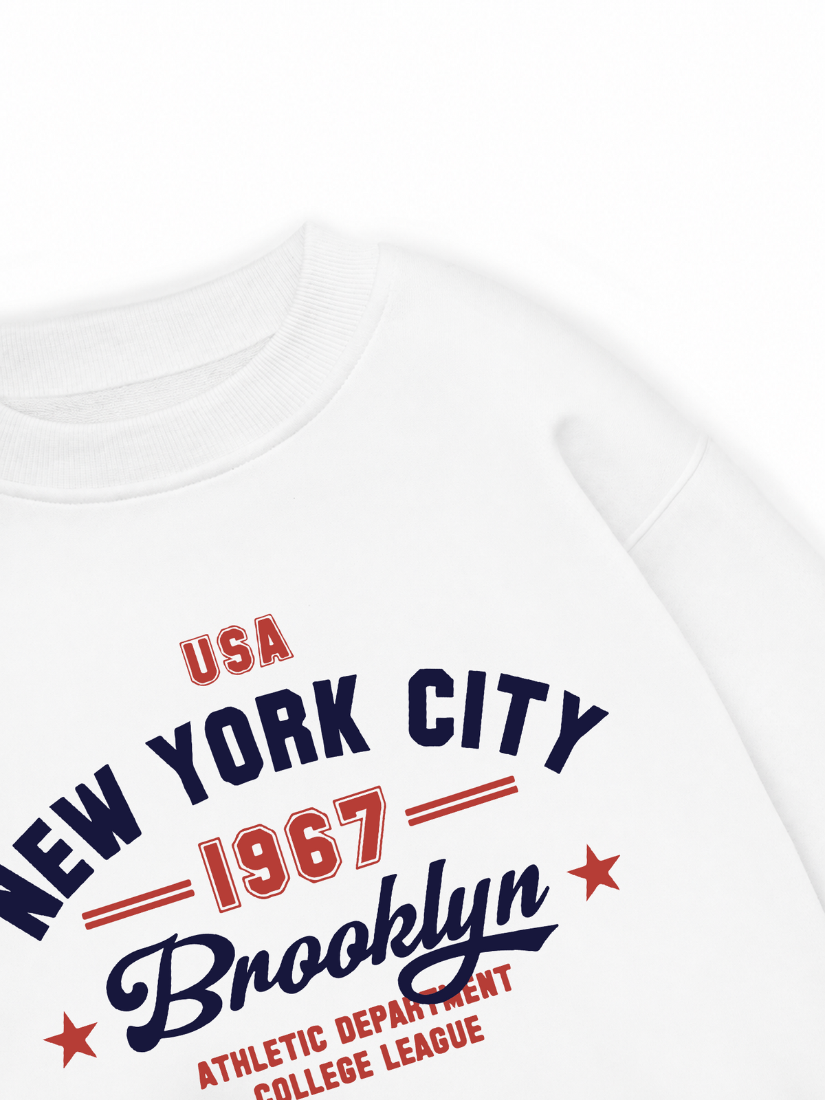 Áo Sweater Nỉ Hai Da USA New York City