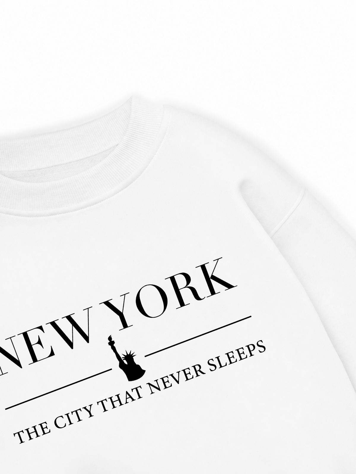 Áo Sweater Nỉ Hai Da New York The City That Never Sleeps